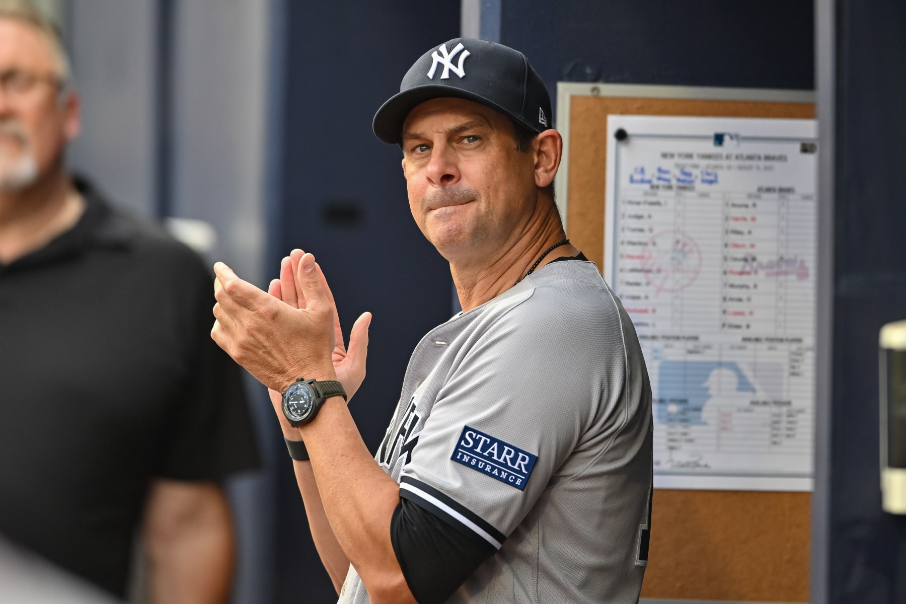 Yankees' Hal Steinbrenner speaks on Aaron Boone and Brian