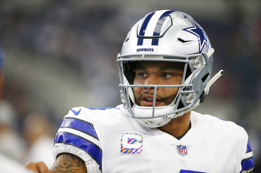 Dallas Cowboys safety Markquese Bell (41) is seen after an NFL football  game against the Las Vegas Raiders, Saturday, Aug. 26, 2023, in Arlington,  Texas. Dallas won 31-16. (AP Photo/Brandon Wade Stock Photo - Alamy