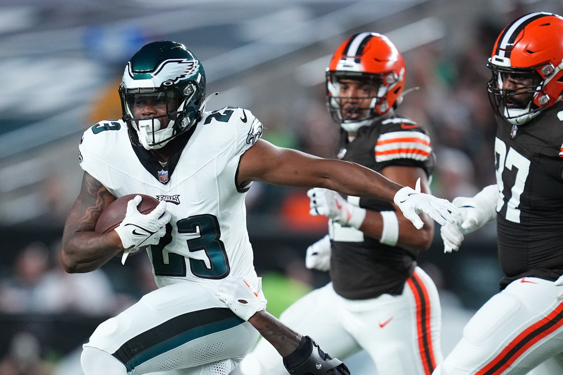 Eagles' A.J. Brown Clears the Air Over Sideline Dispute With Jalen Hurts