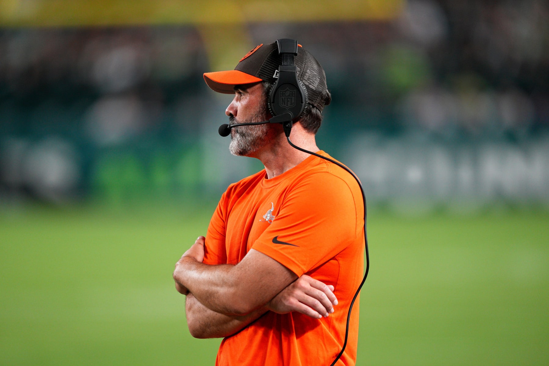 Browns head coach Kevin Stefanski