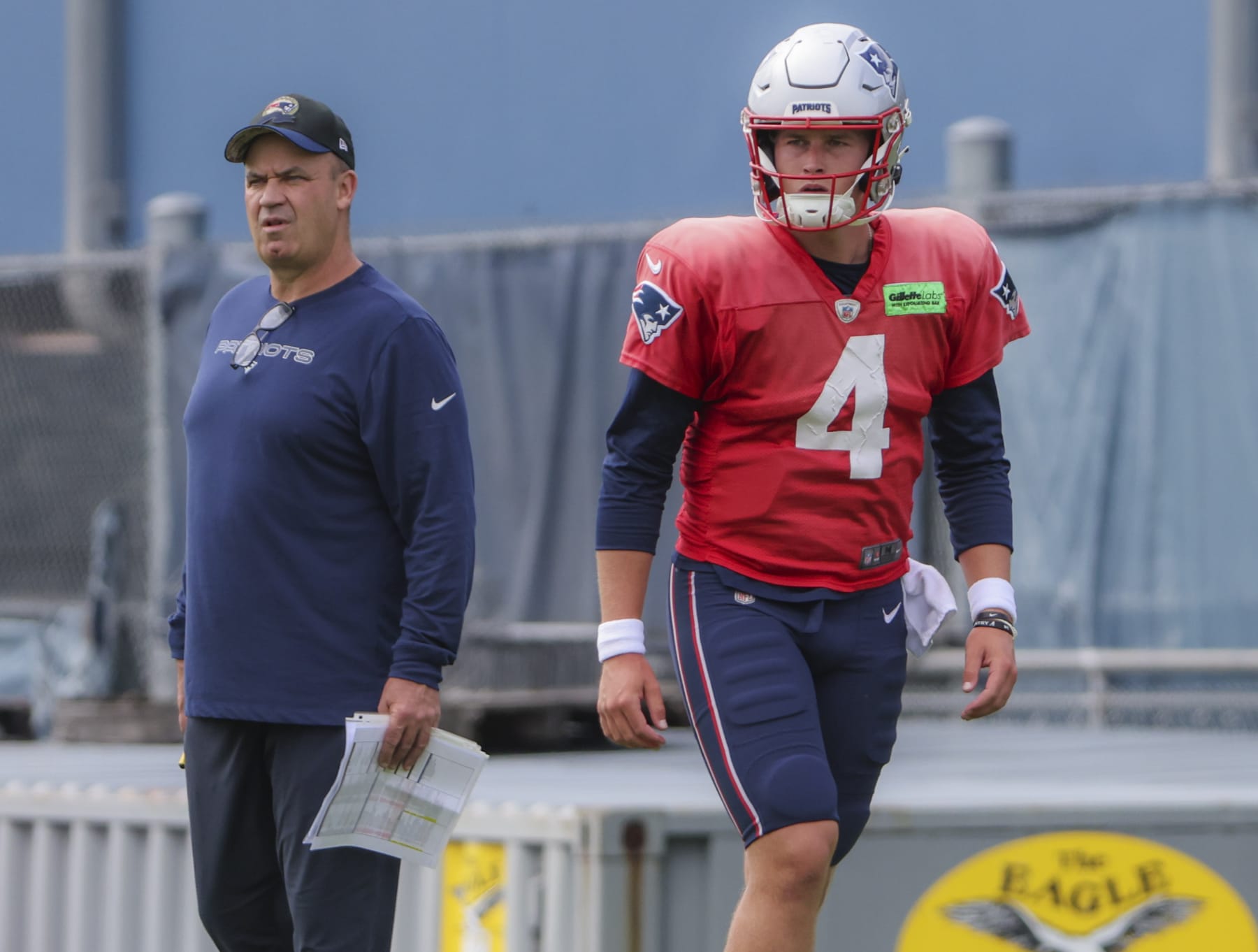 Report: Patriots moving up QB Bailey Zappe, releasing Matt Corral