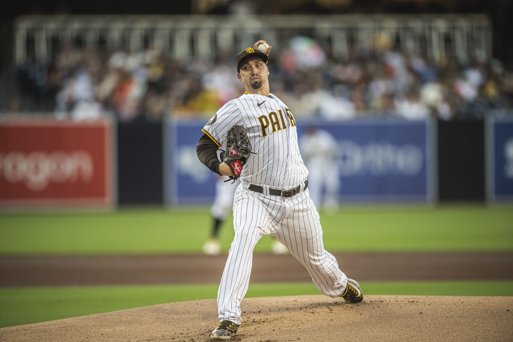 Left-hander Blake Snell's contract with the San Diego Padres