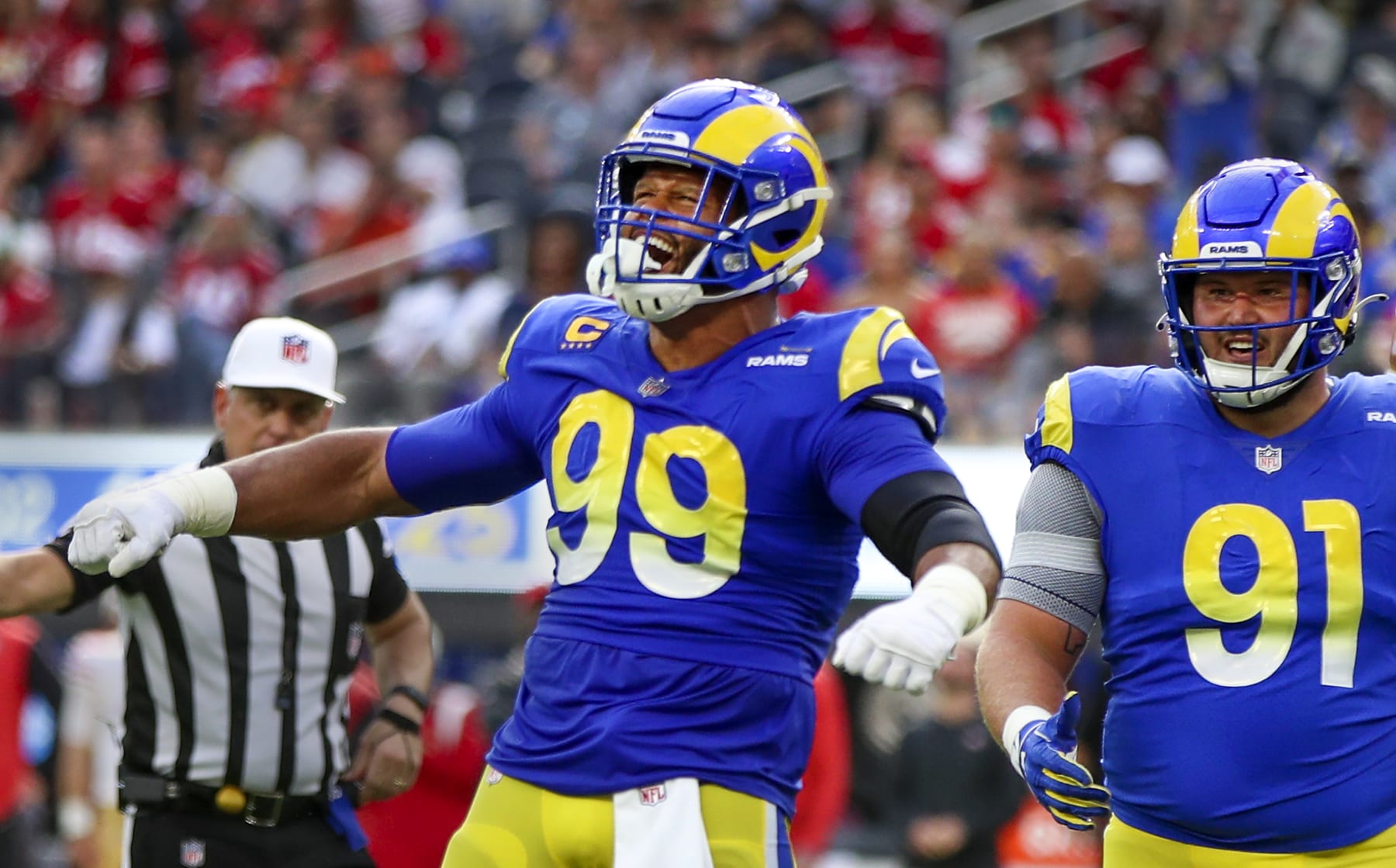 NFL Week 2 Q&A: 49ers defenders Talanoa Hufanga, Arik Armstead Dish on the  Rams and Puka Nacua