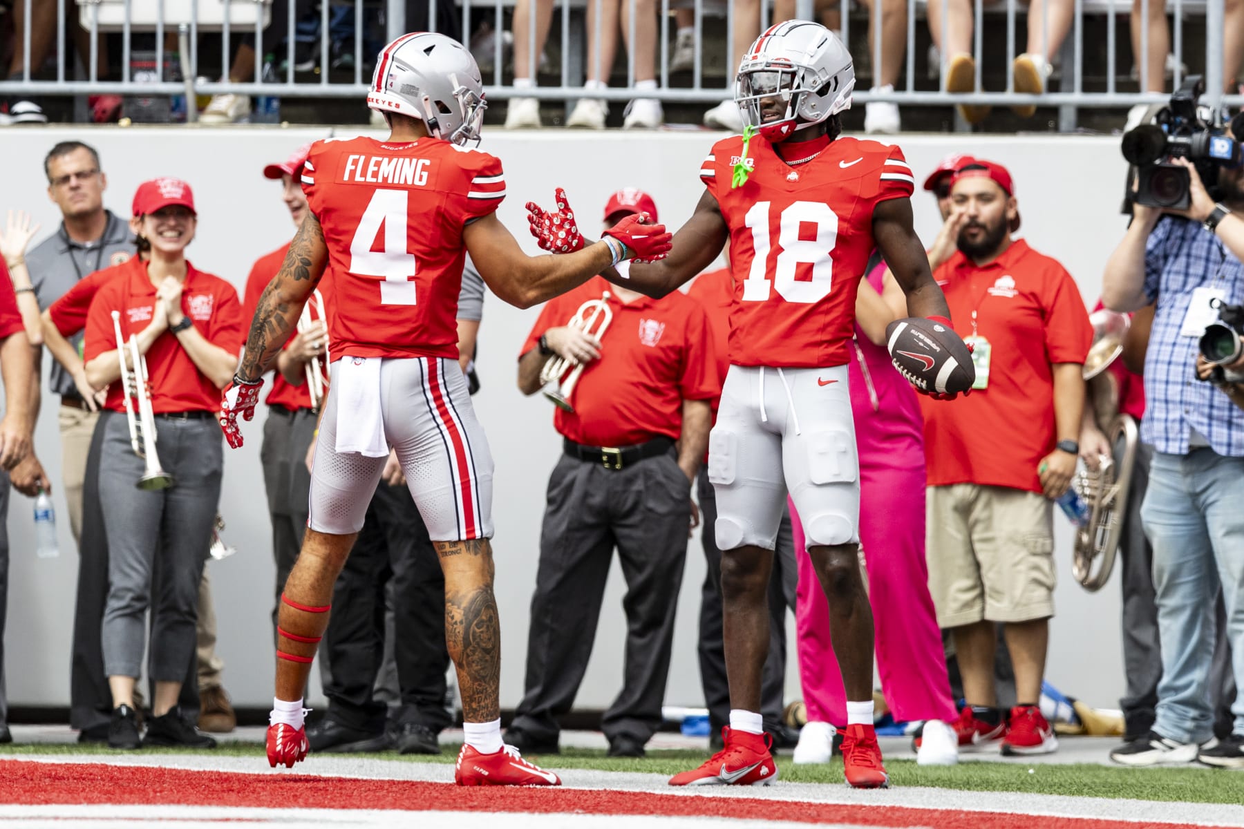 Ohio State Buckeyes WR Marvin Harrison Jr.'s 'Shoutout' To LeBron James  Caps Off Stellar Day - Sports Illustrated Ohio State Buckeyes News,  Analysis and More