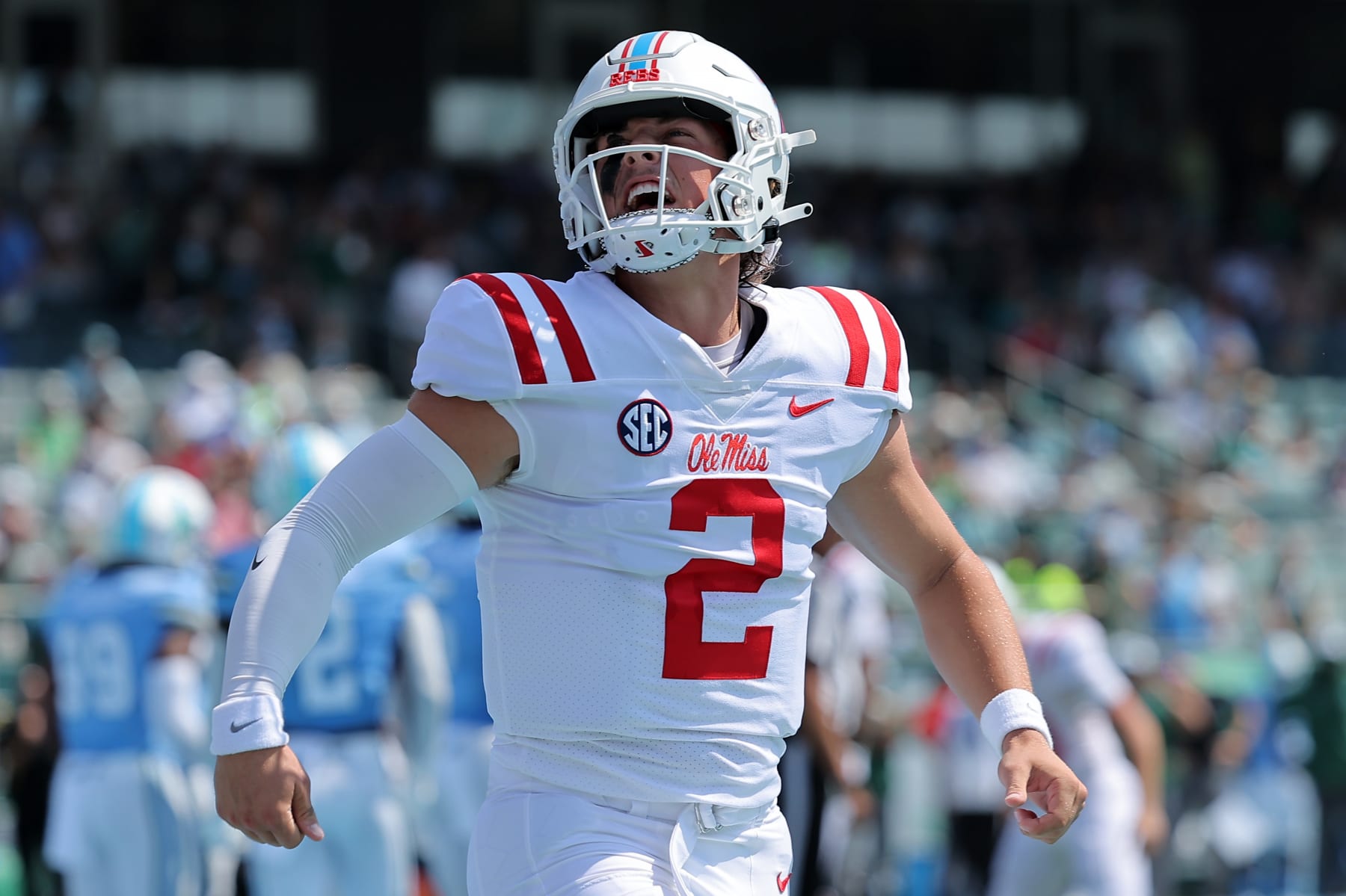 Ole Miss debuts powder blue baseball uniforms today. : r