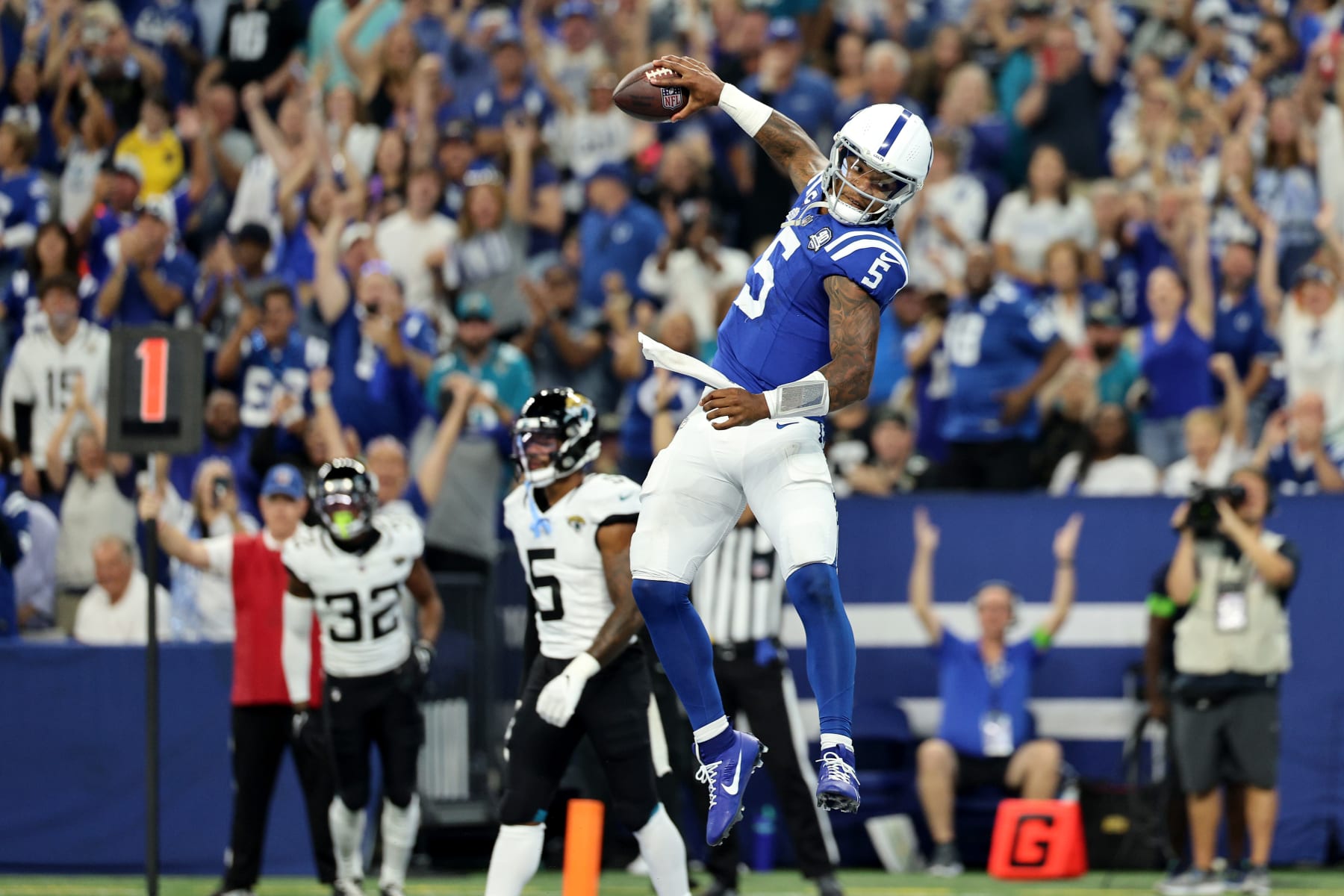 Anthony Richardson's Debut Provides Hope as Colts Fall to Jaguars - Sports  Illustrated Indianapolis Colts News, Analysis and More