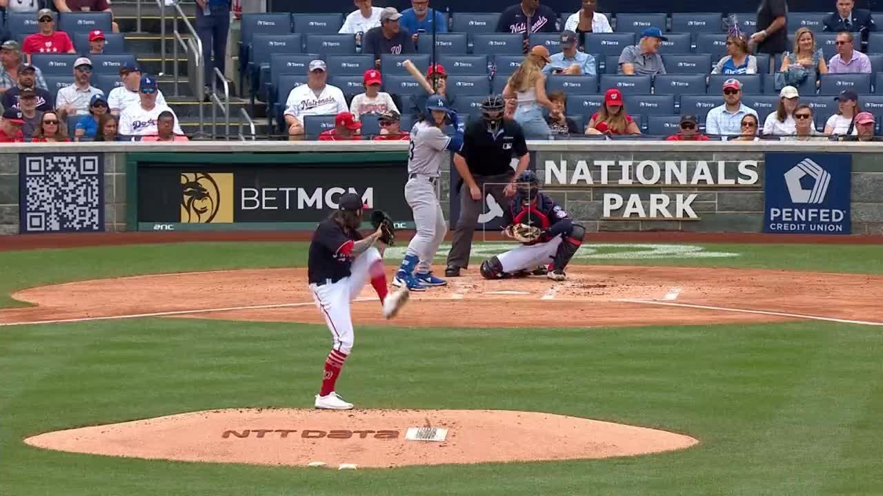 Dodgers beat Nationals 73