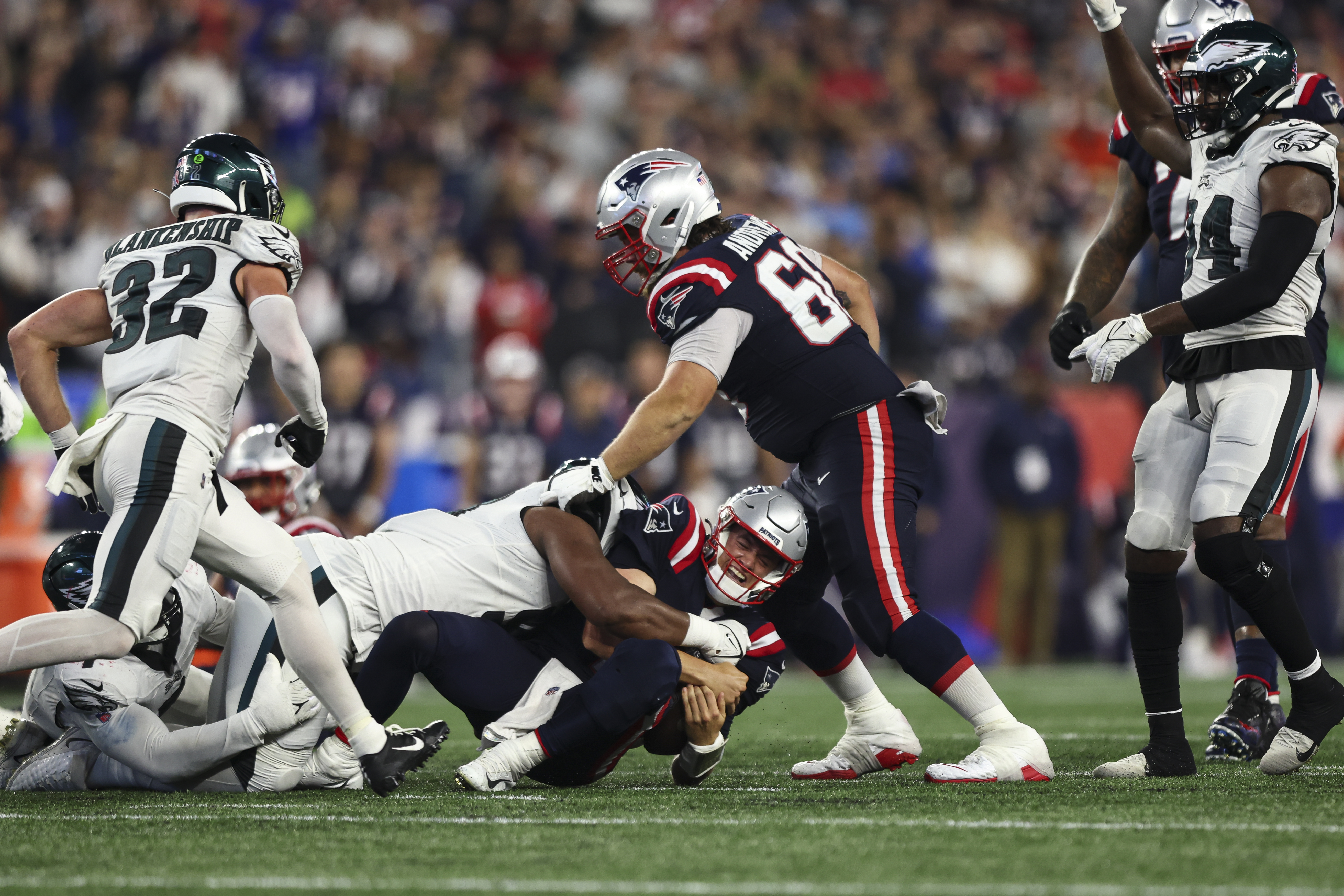 Patriots vs. Eagles final score: New England comes up just short in 25-20  loss - Pats Pulpit