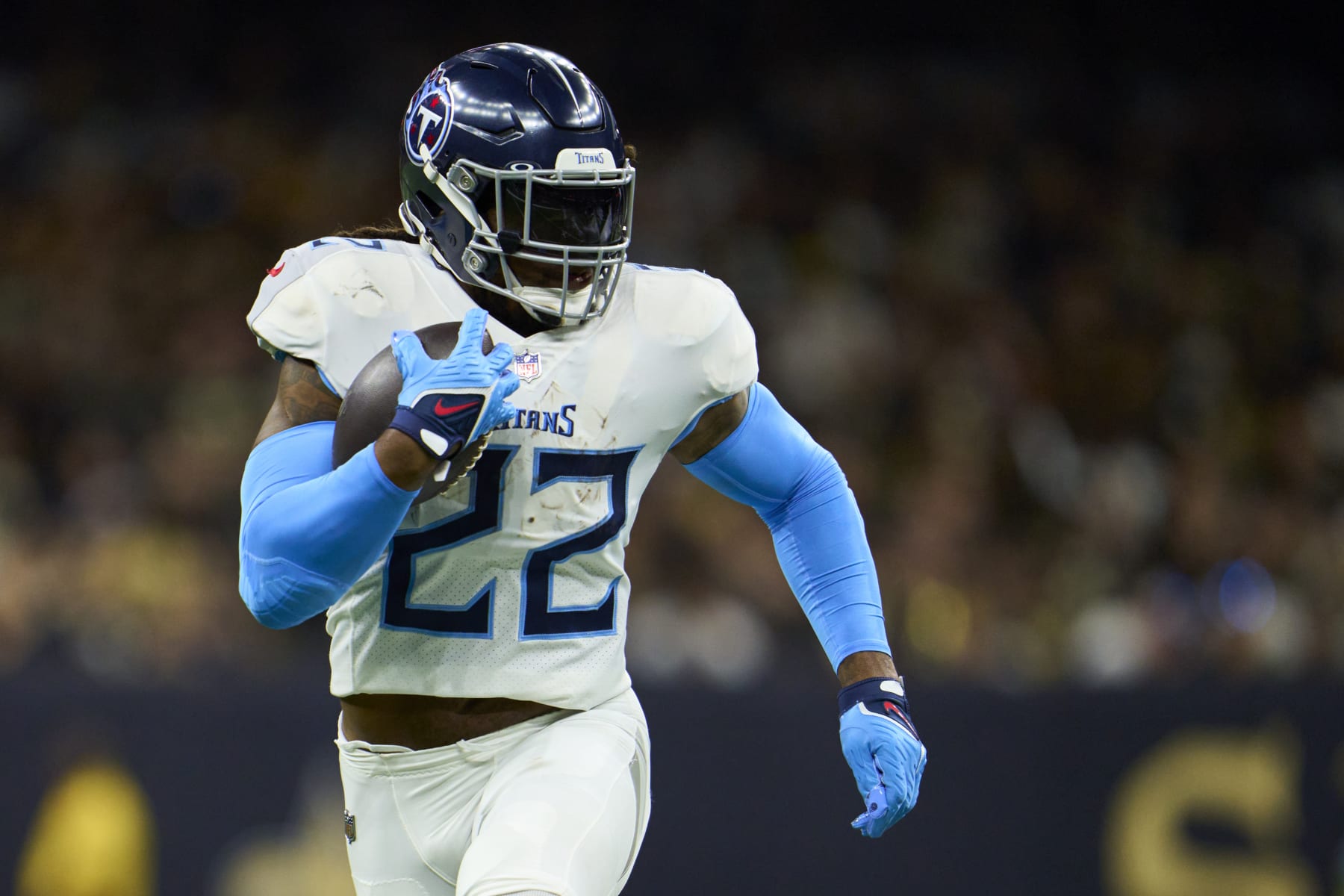 Titans' Derrick Henry speaks publicly after trade rumors