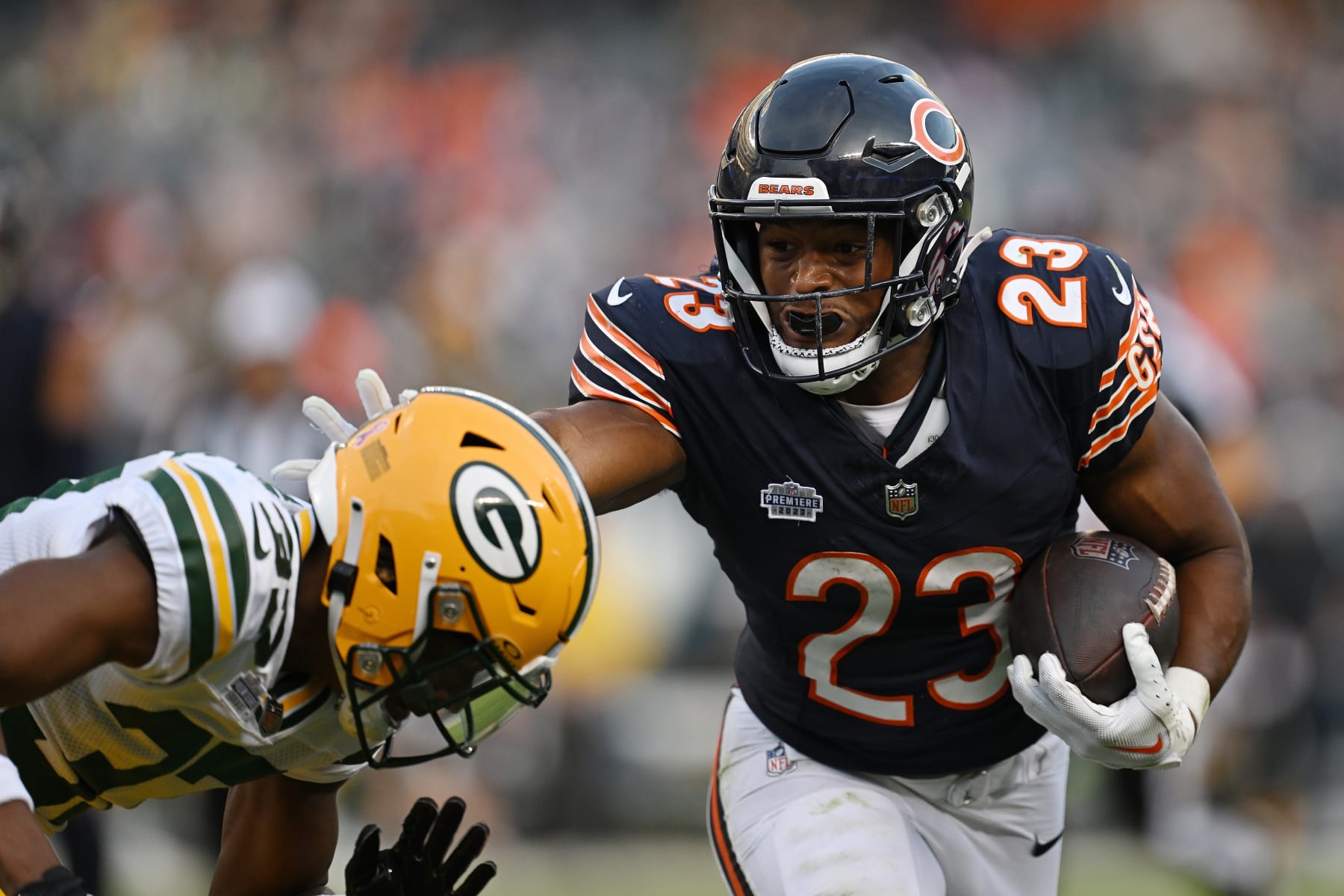 Chicago Bears: The running back race for depth is running