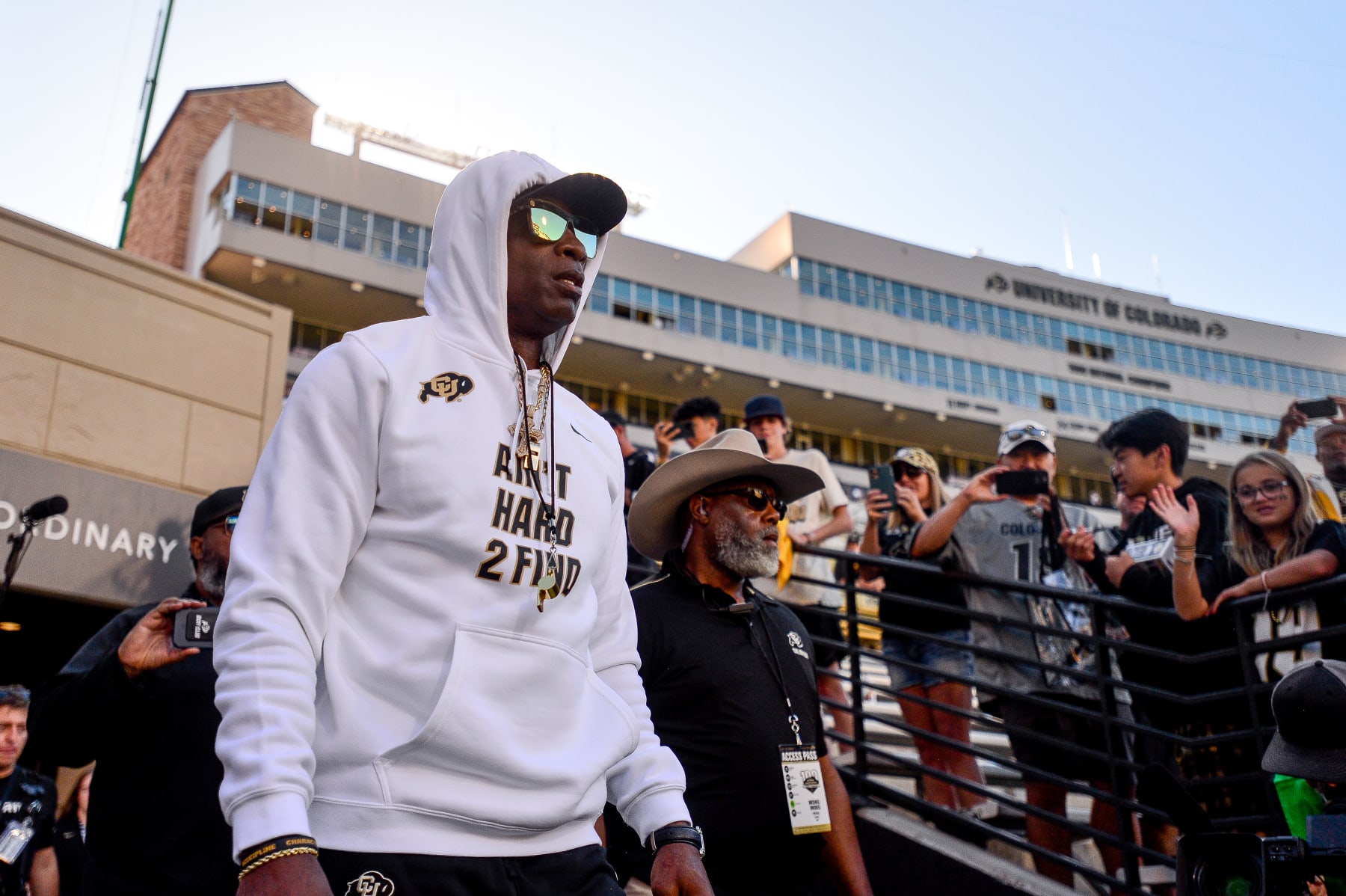 Dwayne Johnson surprises Deion Sanders as Colorado continues