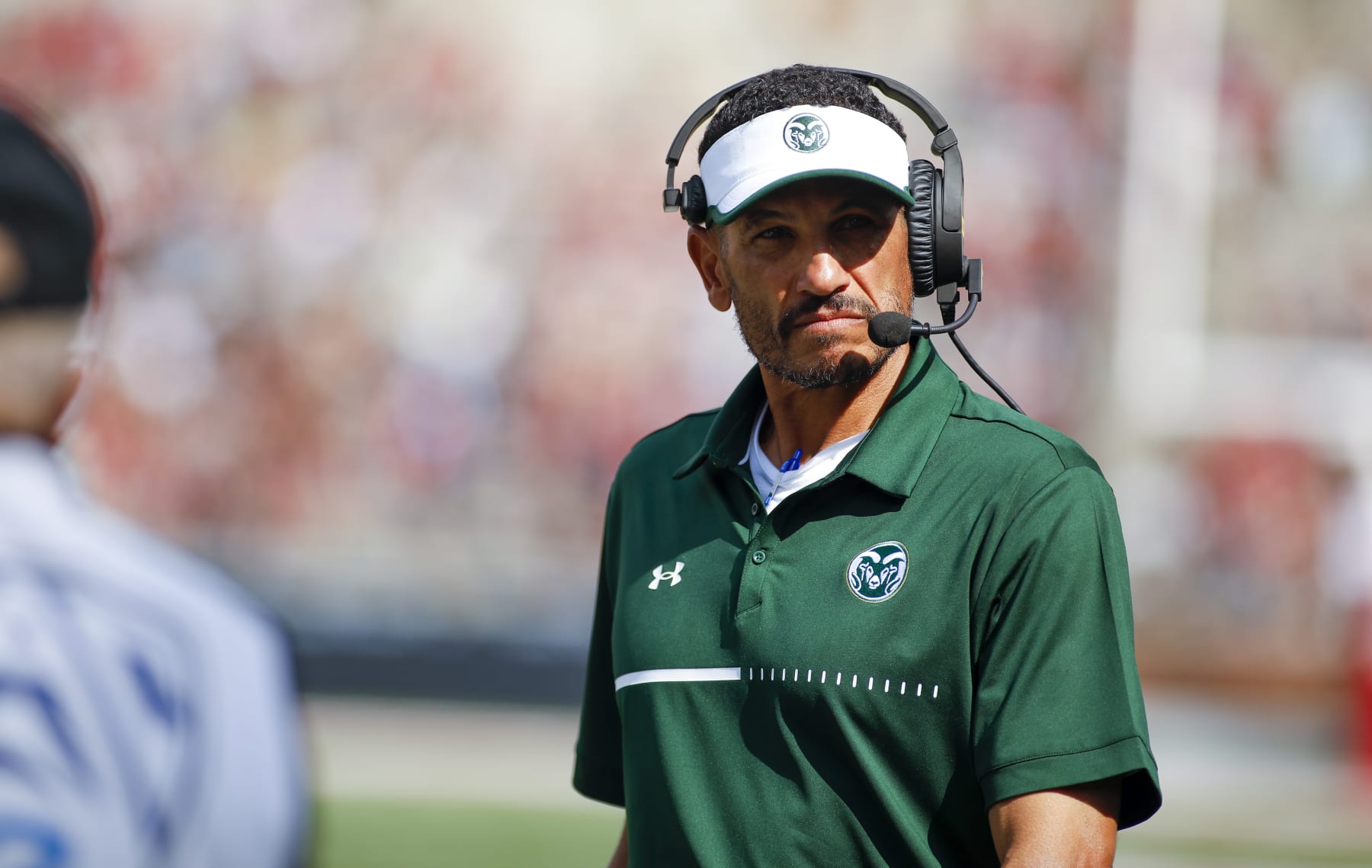 PULLMAN, WA - SEPTEMBER 17: Colorado State Rams head coach Jay Norvell during the Washington State Cougars versus the Colorado State Rams on Saturday September 17, 2022 at Martin Stadium in Pullman, WA. (Photo by Oliver McKenna/Icon Sportswire via Getty Images)