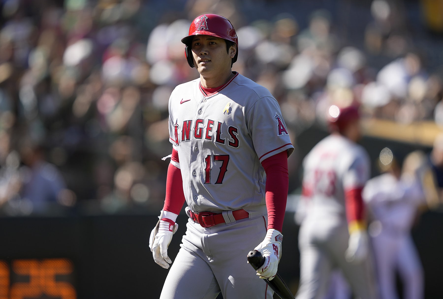 Angels star Shohei Ohtani will have elbow surgery soon, out for the season  because of oblique injury - The Boston Globe