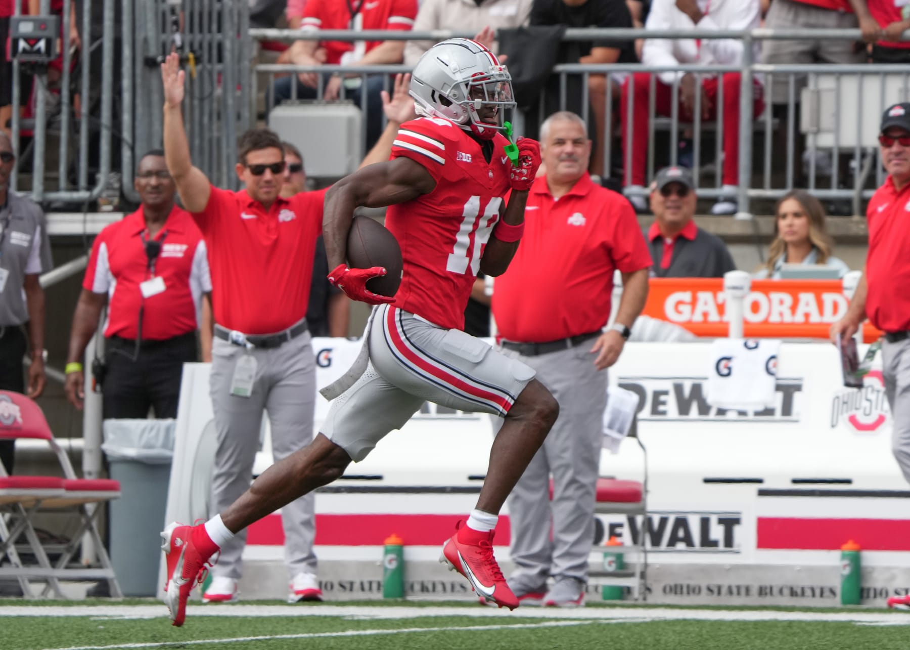 Ohio State WR Marvin Harrison Jr. draws praise from LeBron James