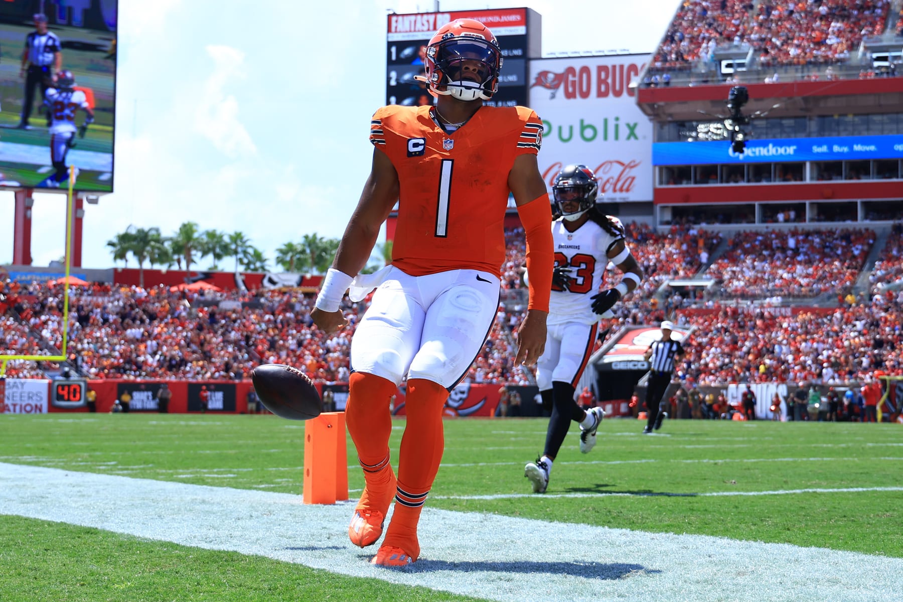 Bears to wear orange helmet, jersey vs. Bucs in Week 2