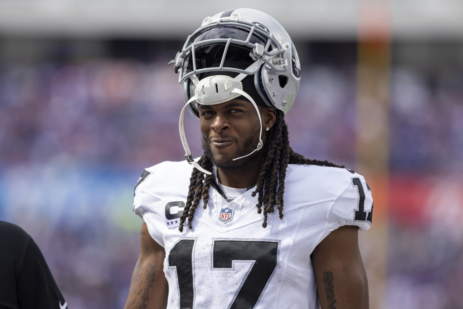 Raiders' Davante Adams rips Bills' Taylor Rapp over 'out of