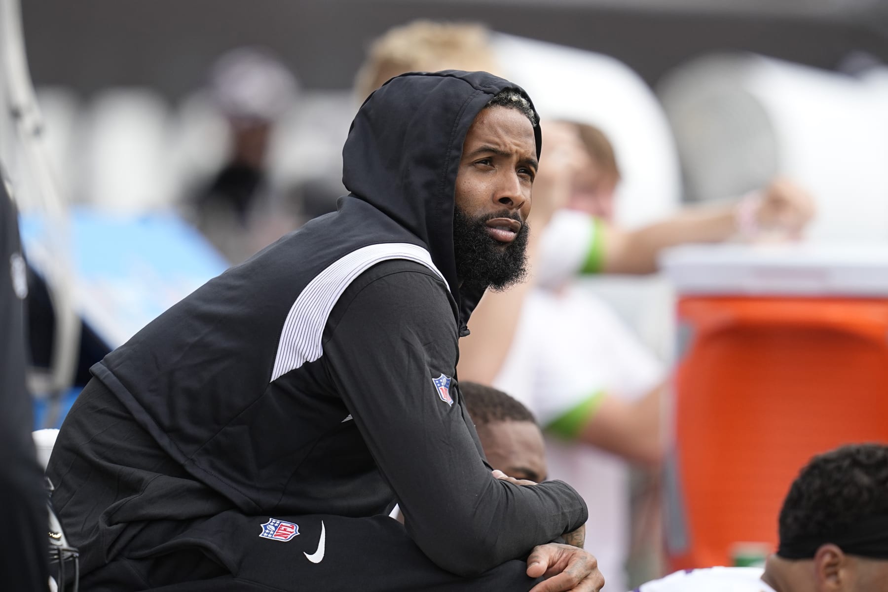 Odell Beckham Jr. sidelined with ankle injury vs. Bengals in second game  with Ravens