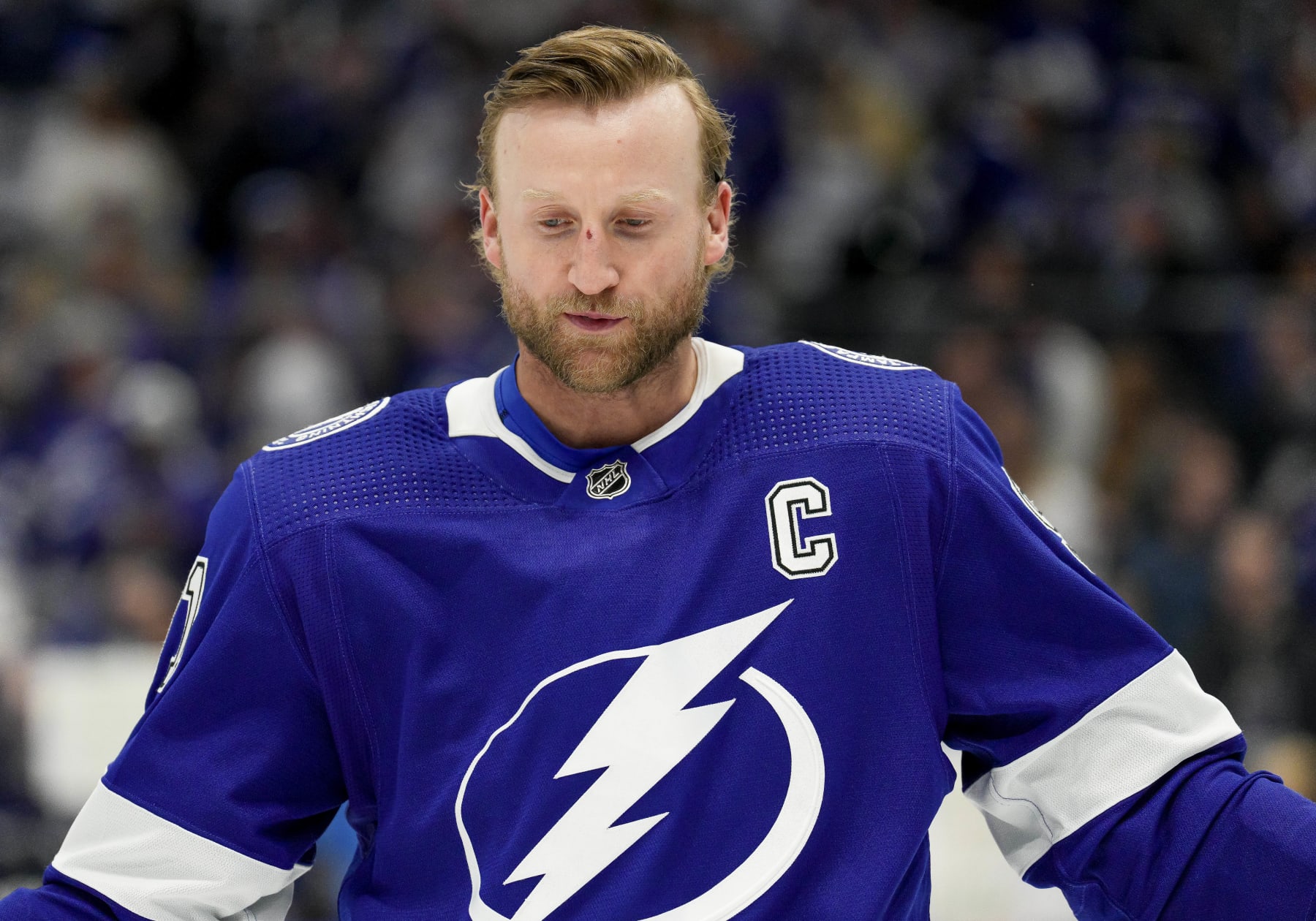 NHL Lightning Jersey Signed by Steven Stamkos — Frankie's Friends