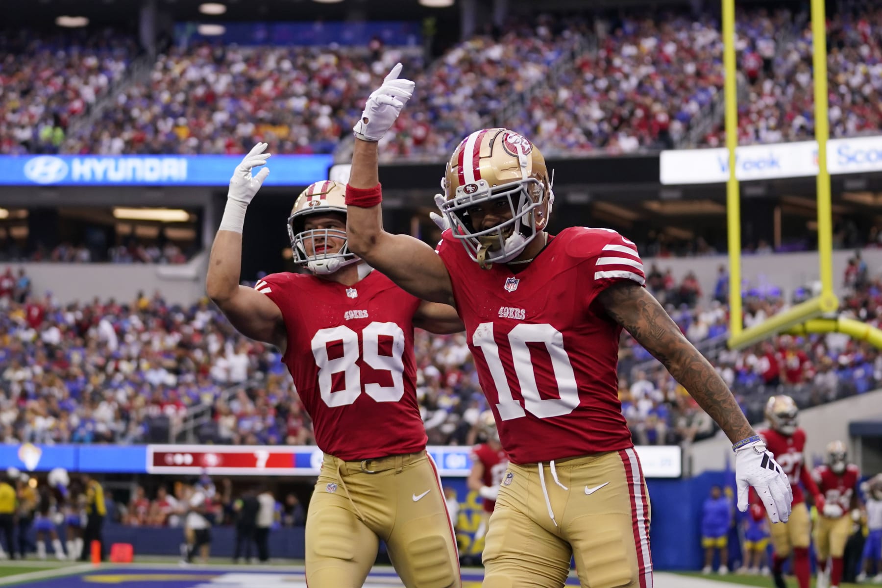 49ers vs Giants Best TD Scorer: 2 Player Prop Picks for TNF