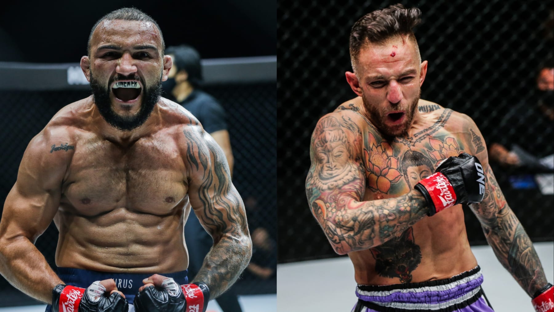 John Lineker (left) and Liam Harrison