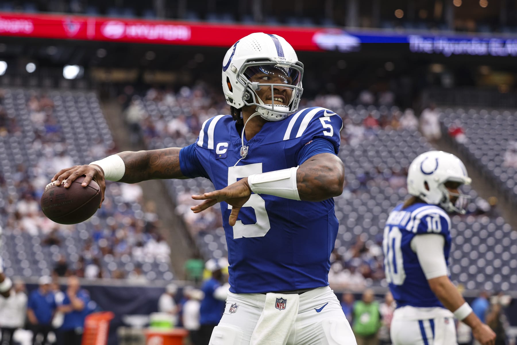 Anthony Richardson injury: Colts QB exits late after big hit in