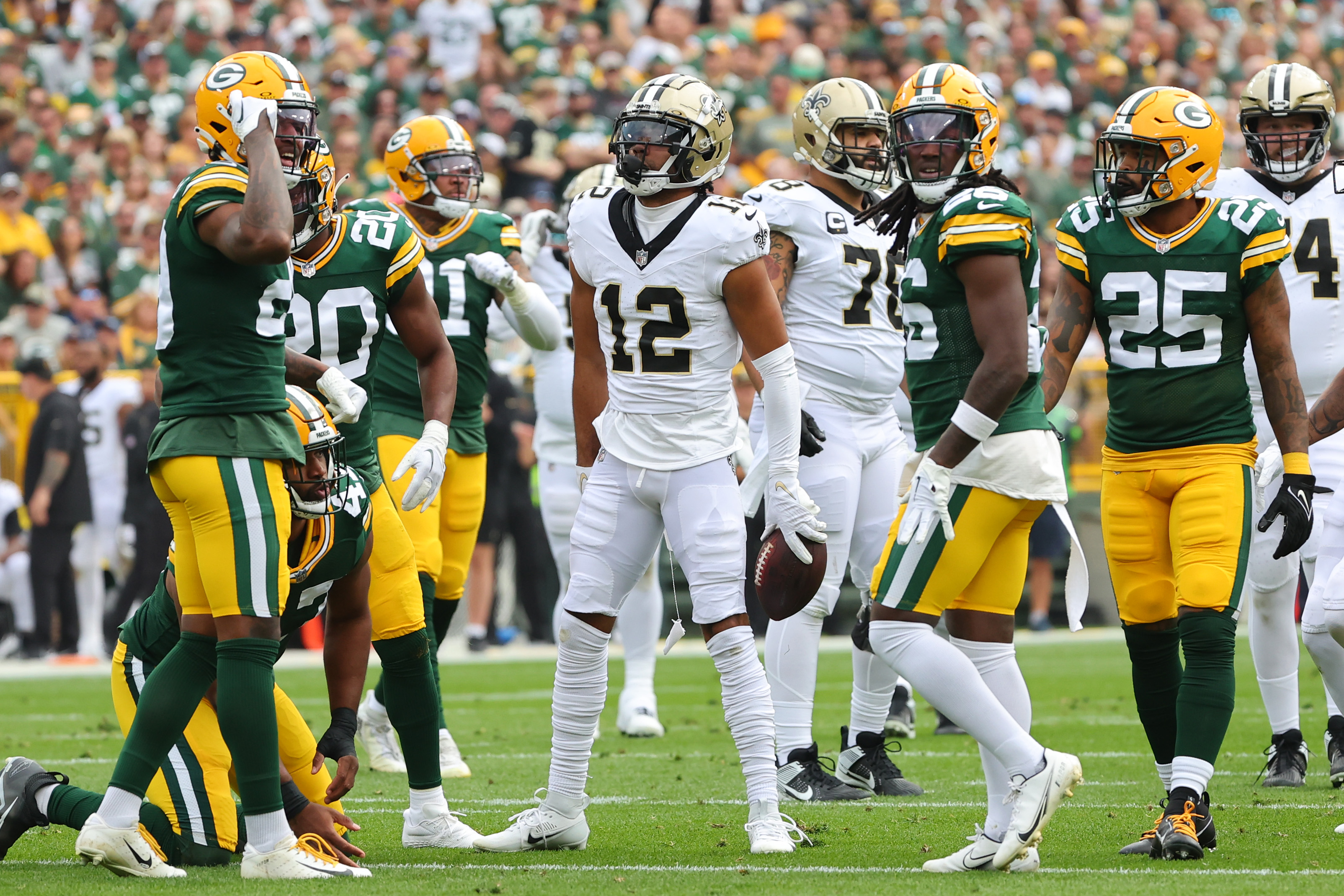 Packers beat Saints 18-17 at Lambeau Field