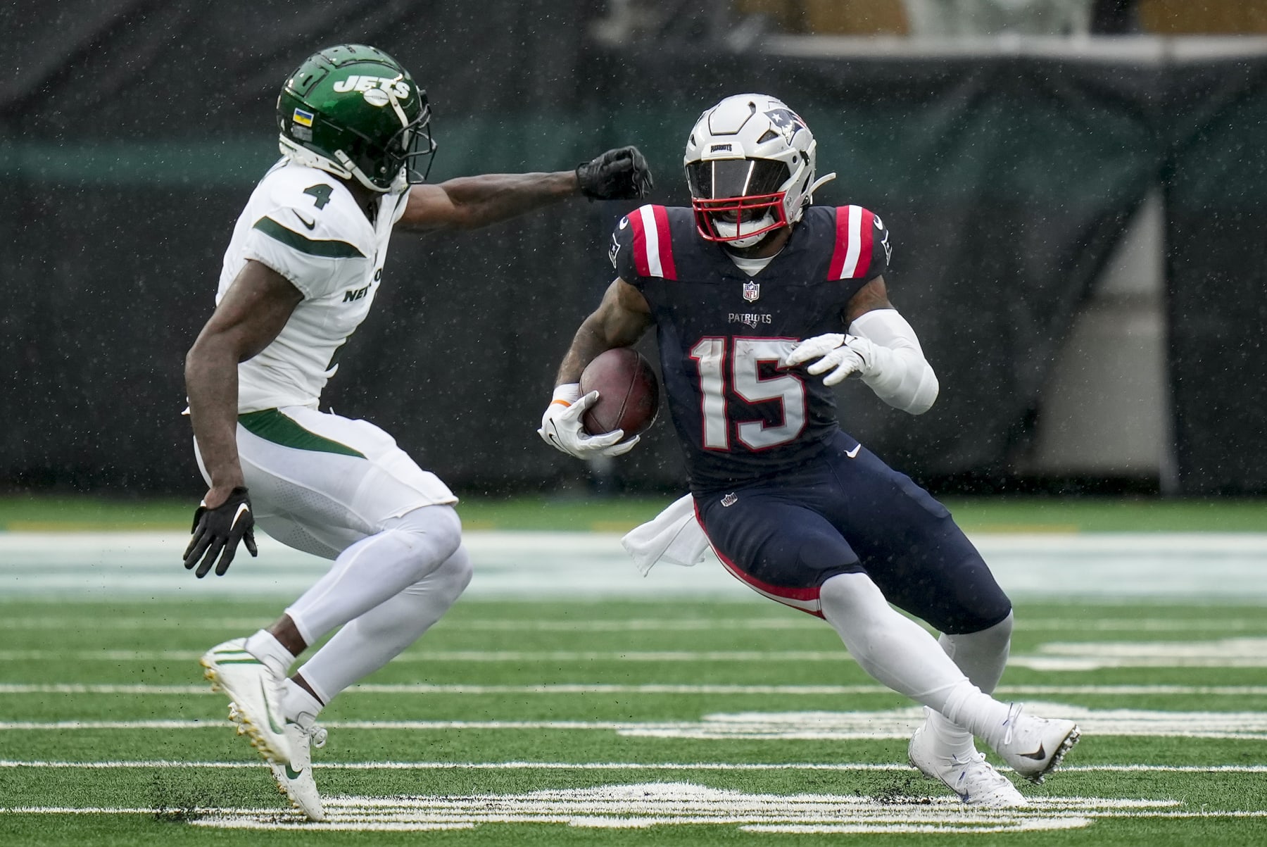 Patriots' 15-game winning streak over the Jets, by the numbers