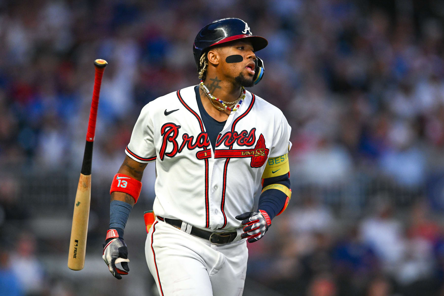 Video: Braves' Ronald Acuña Jr. Becomes 1st Player Ever to Hit 40