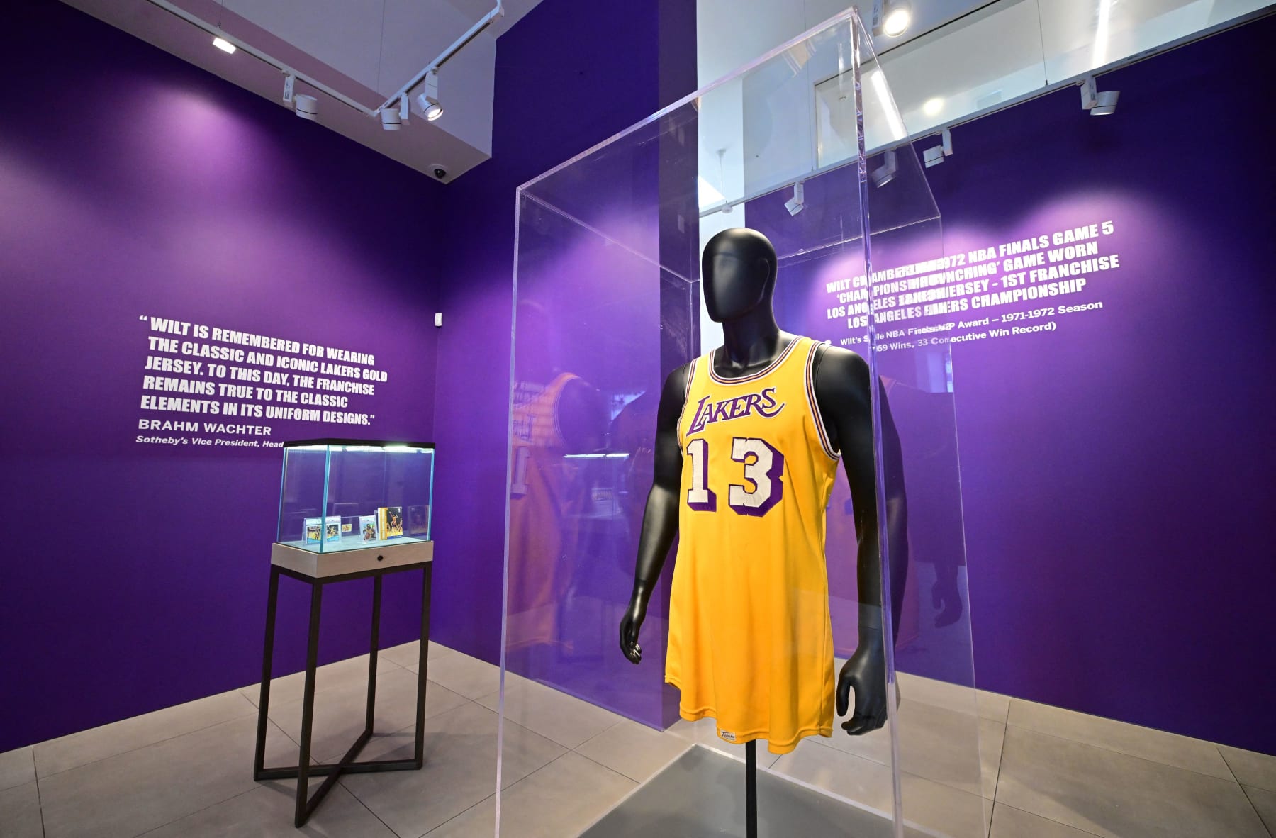 Wilt Chamberlain Framed Los Angeles Lakers Jersey -  Finland