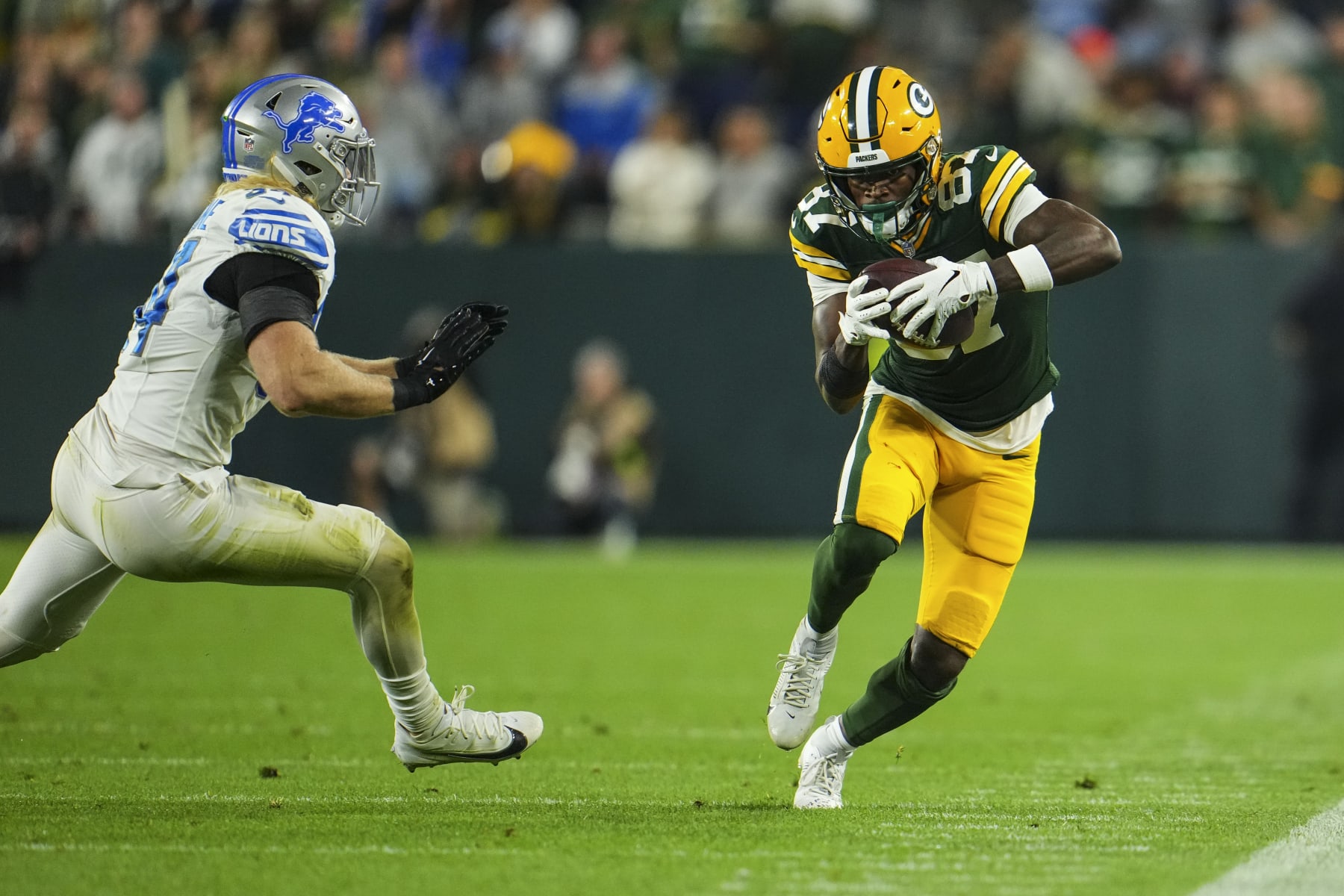 Packers fun: David Bakhtiari's hype video, Jamaal Williams' welcome