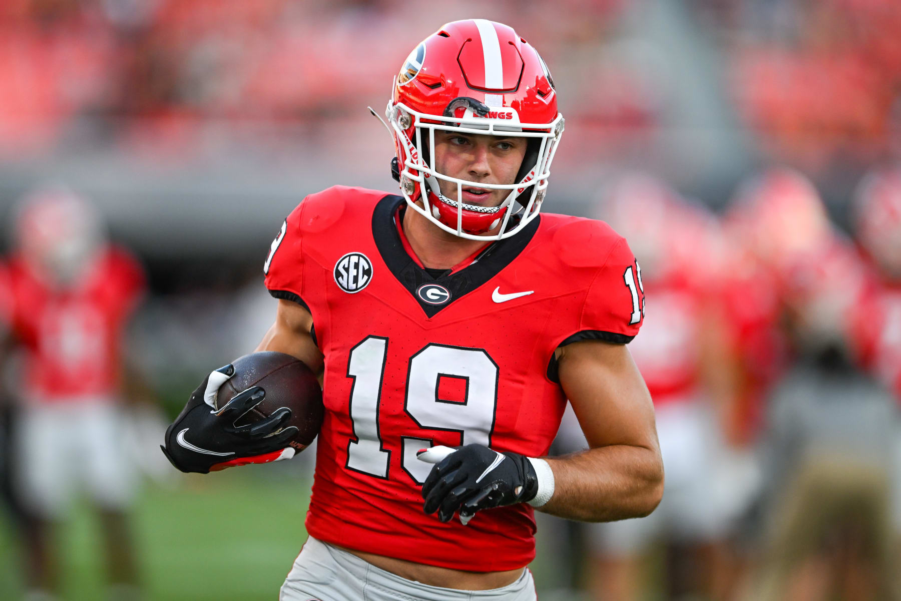 Georgia's Brock Bowers is listed as a tight end, but he can shine anywhere