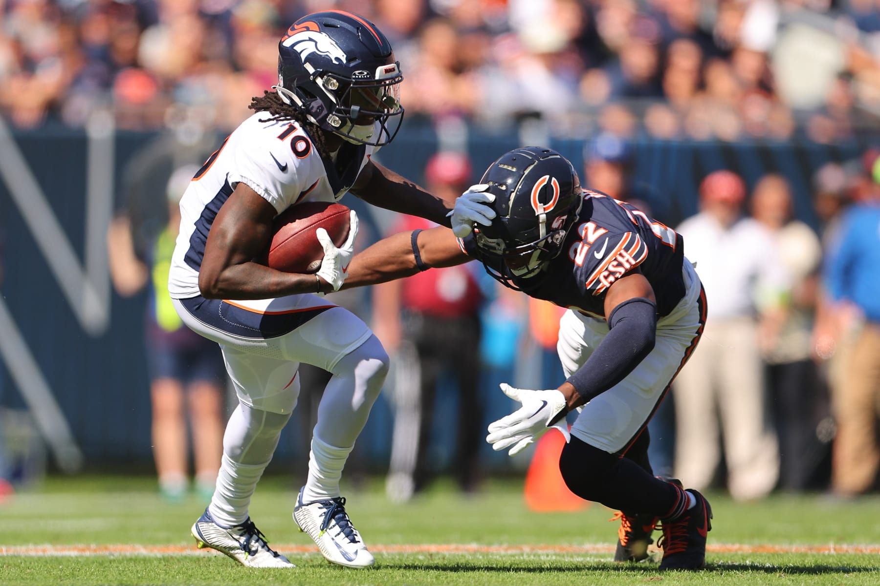 Jerry Jeudy responds to ex-Broncos RB after first win