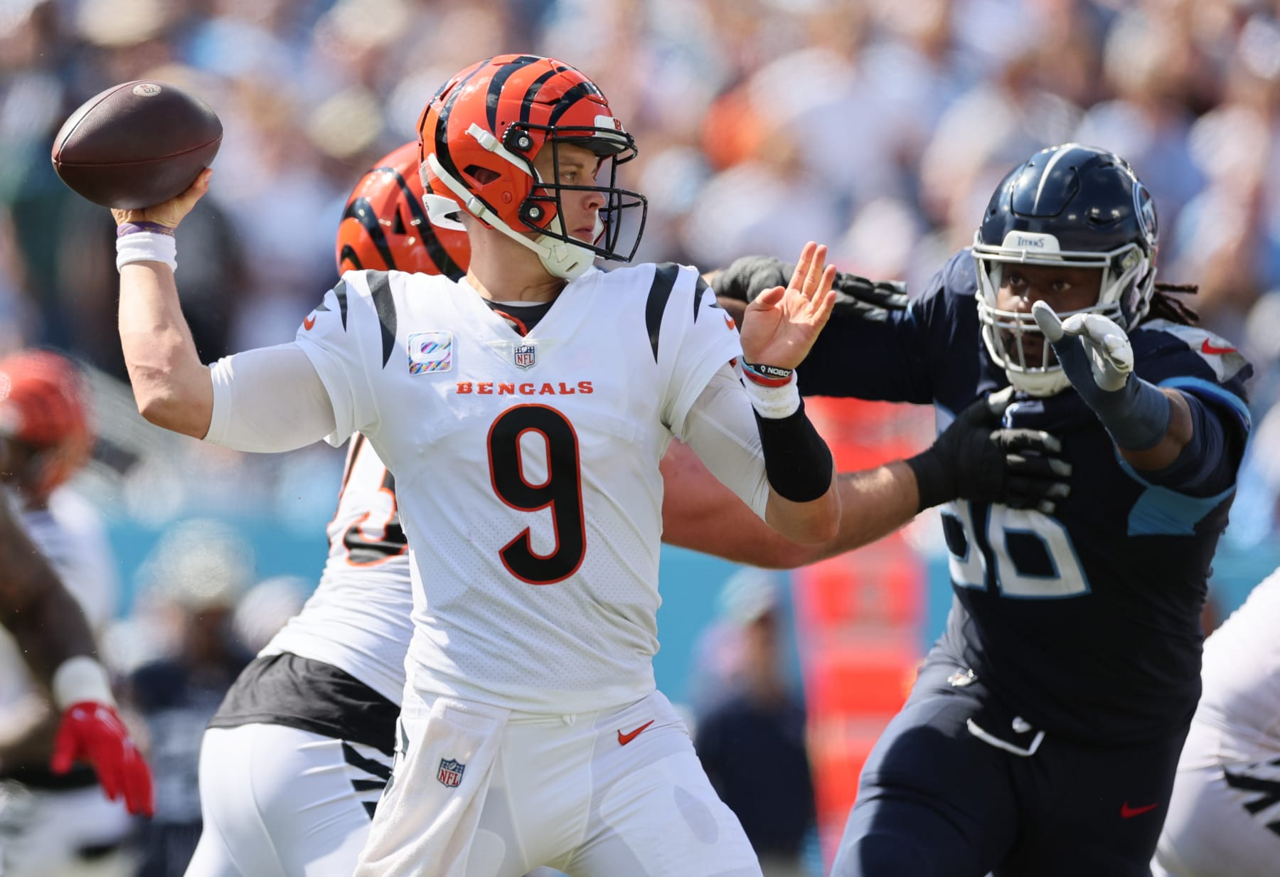 Bengals struggle on both sides of the ball in ugly blowout loss at Tennessee