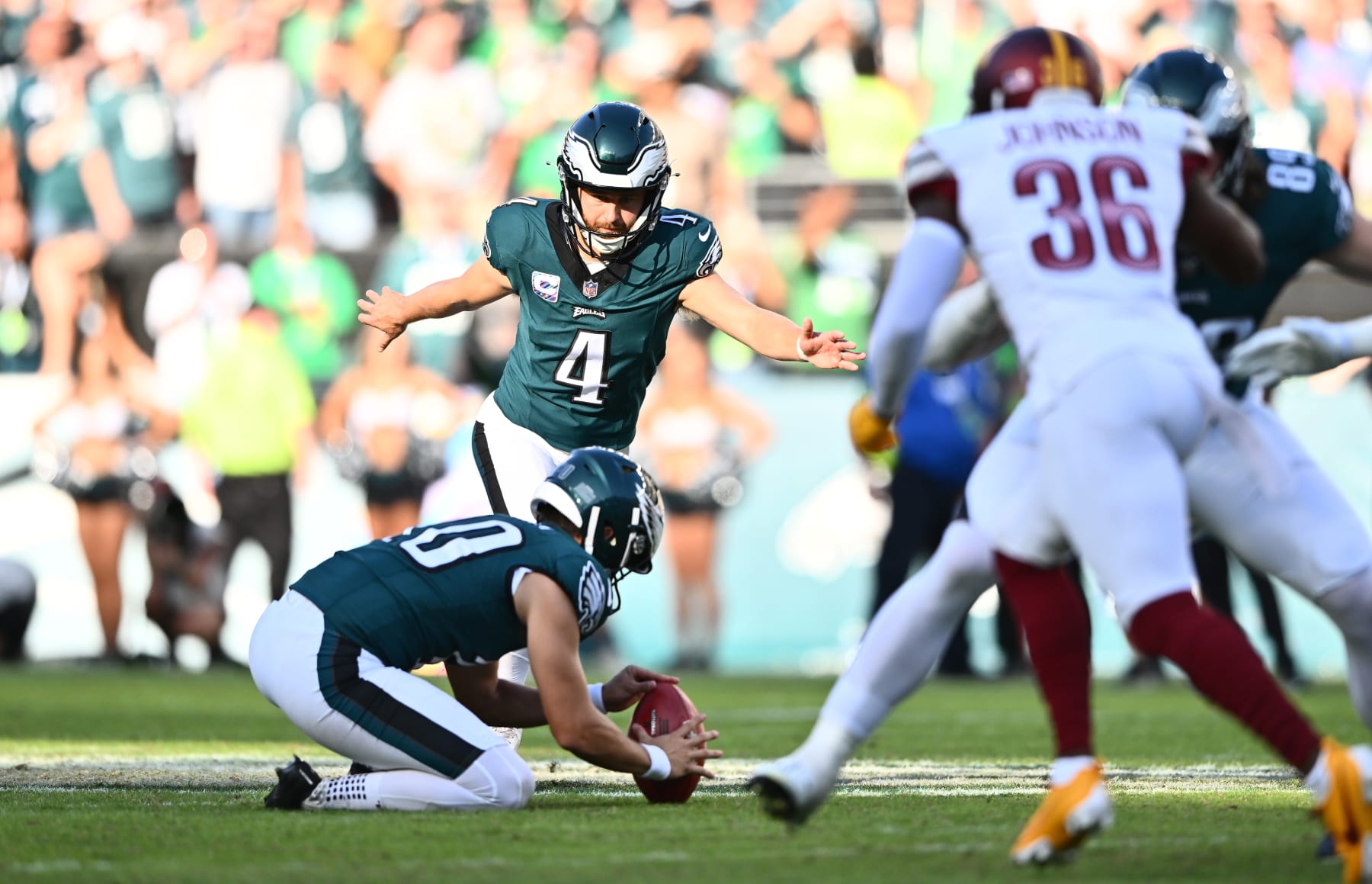 Eagles pull out a scrappy win over Commanders in Week 4 – NBC