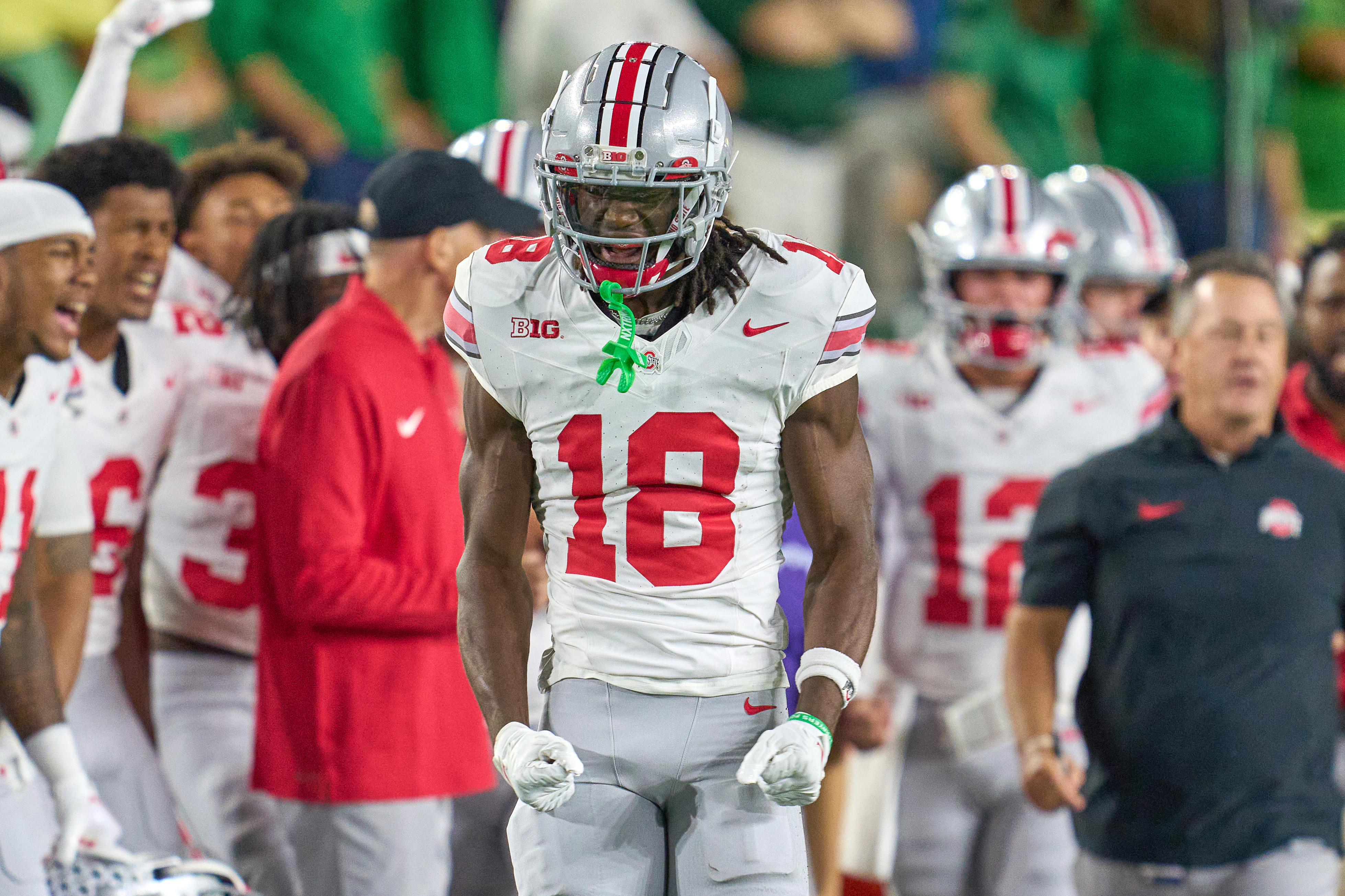 ESPN assigns Ohio State receiver Marvin Harrison Jr. percentage to be top  NFL draft pick