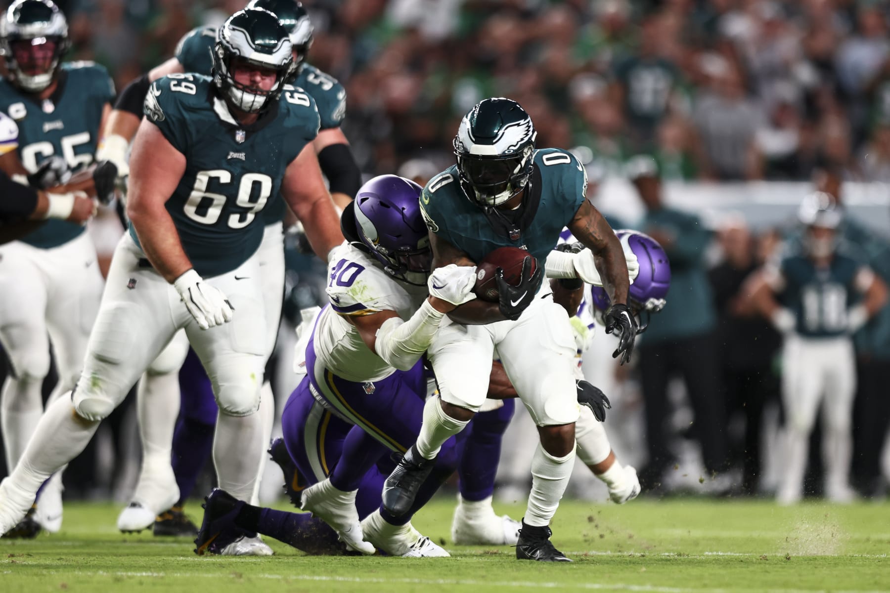 Philadelphia Eagles flex 'physical dominance' on both sides of