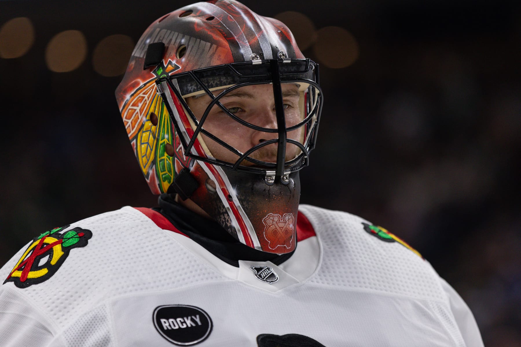 Linus Ullmark Boston Bruins Autographed Mini Goalie Mask