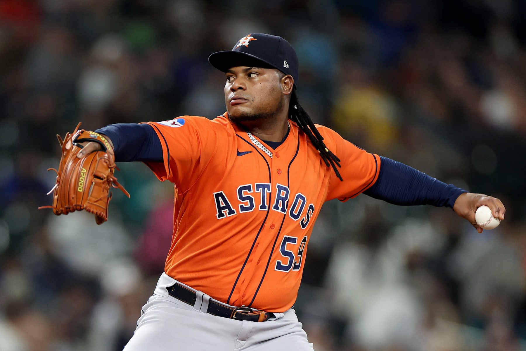 Astros' Framber Valdez Blasted by MLB Fans as Rangers Shell SP