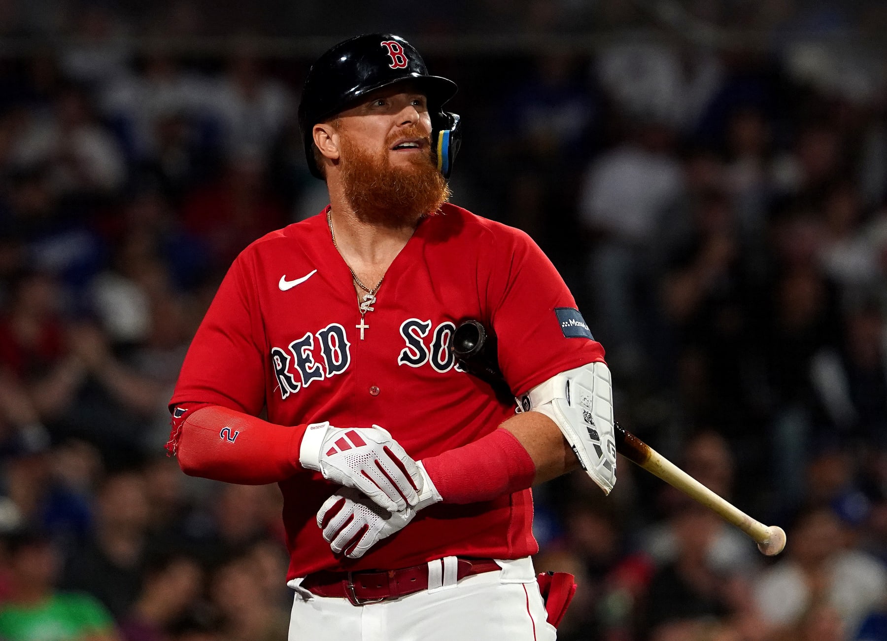 Justin Turner gets hit by pitches a lot. He says it is simply 'part of my  game.' - The Boston Globe