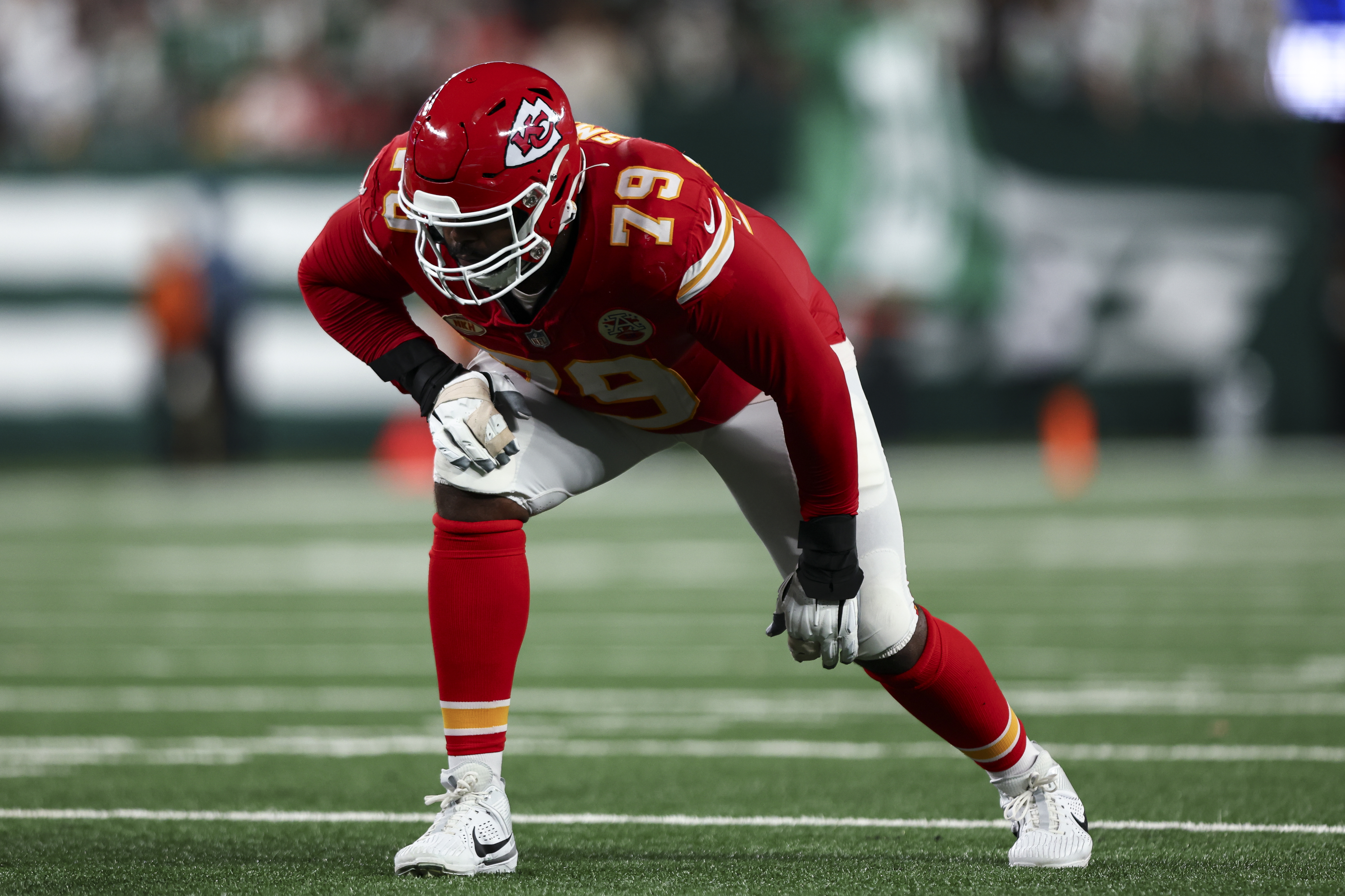 Chiefs QB Patrick Mahomes comments on controversial defensive holding call  vs. Jets