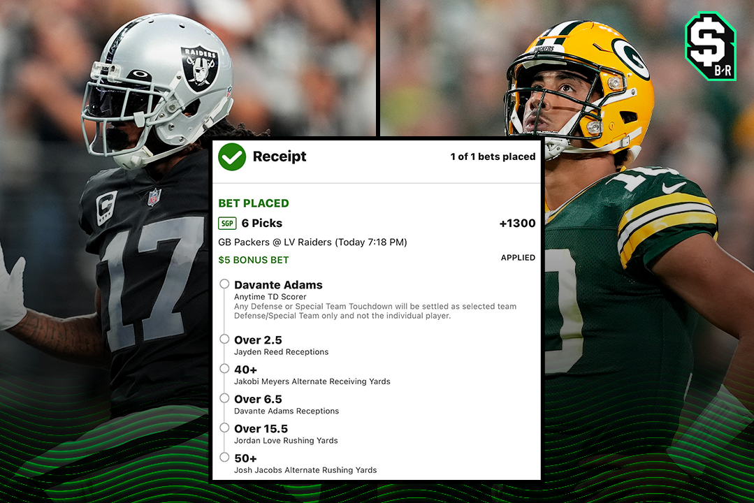 NFL SGP Best Bets Today: B/R Betting TNF Same Game Parlay Picks for Packers  vs. Lions on DraftKings Sportsbook - DraftKings Network