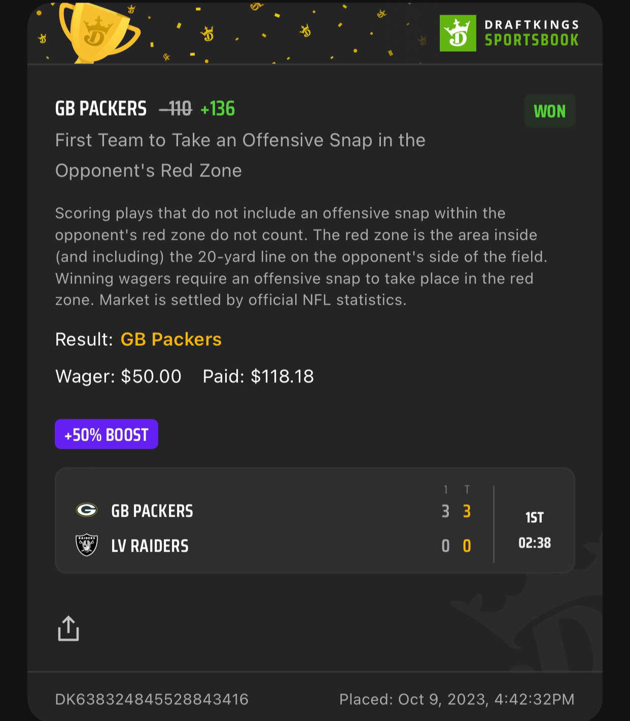 NFL Redzone Sunday Week three boosts – Get boosted odds on