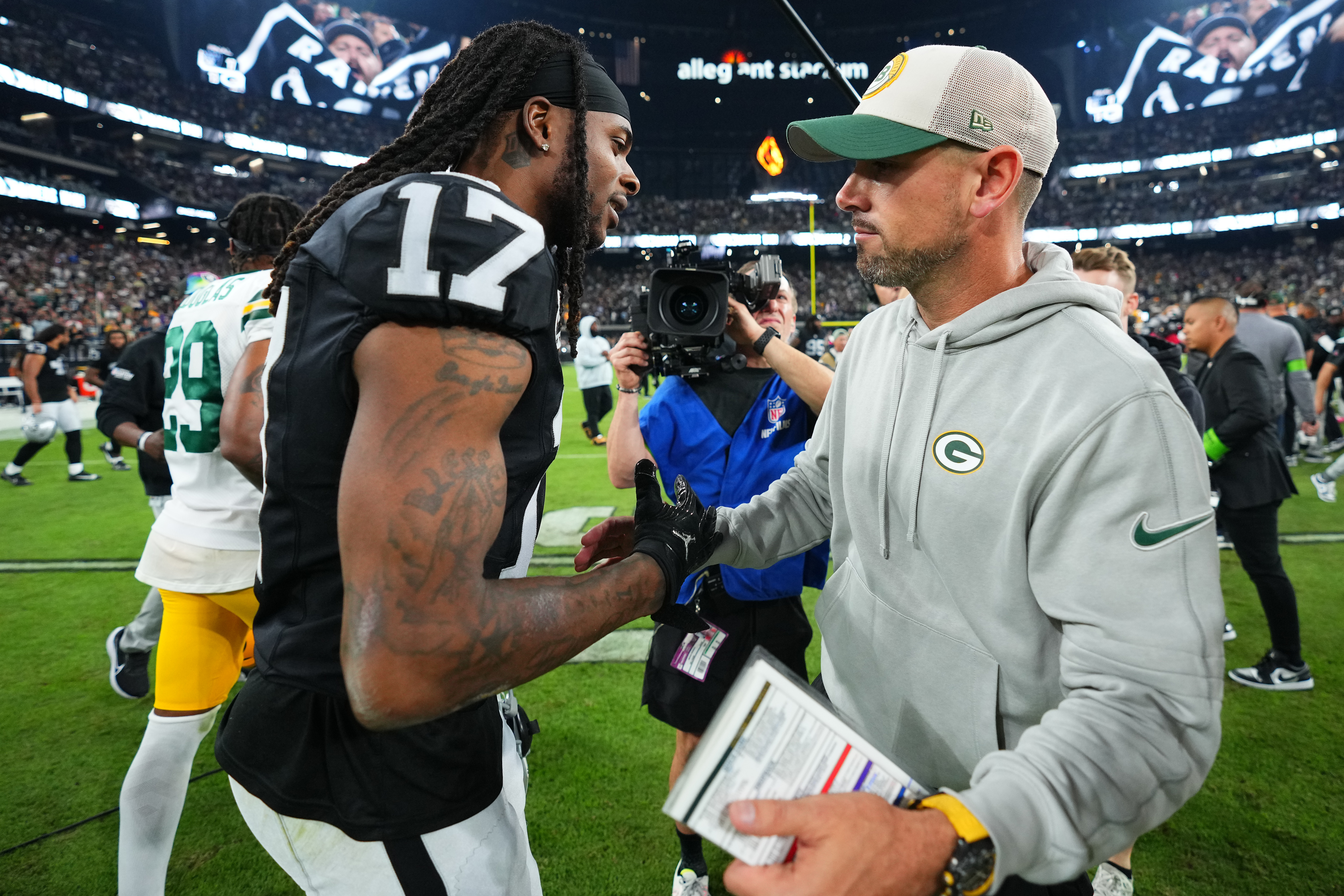 Davante Adams wore a Raiders shirt in offseason during Packers tenure