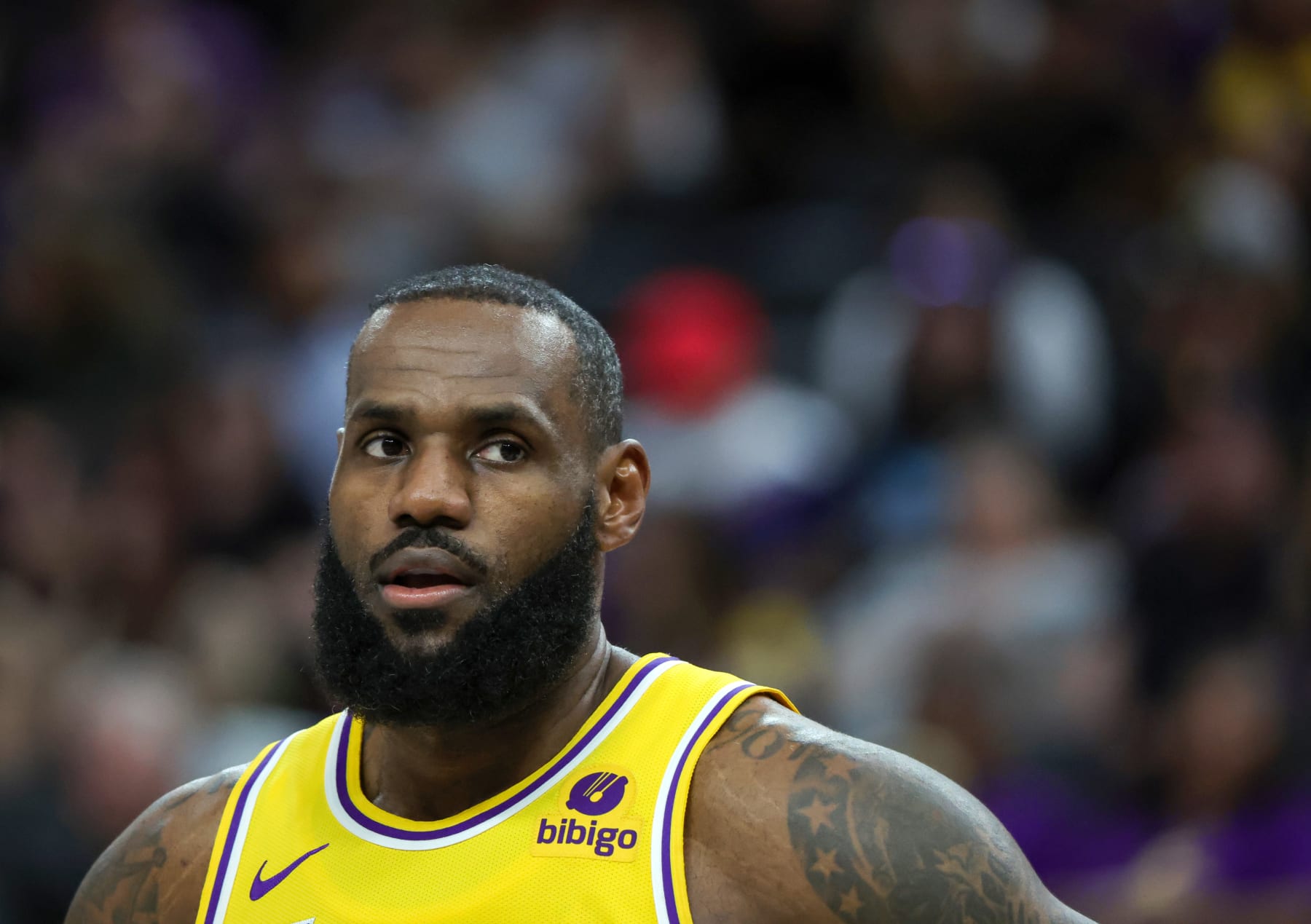 Lakers' LeBron James arrives at Thomas & Mack for Summer League, NBA  Summer League, Sports