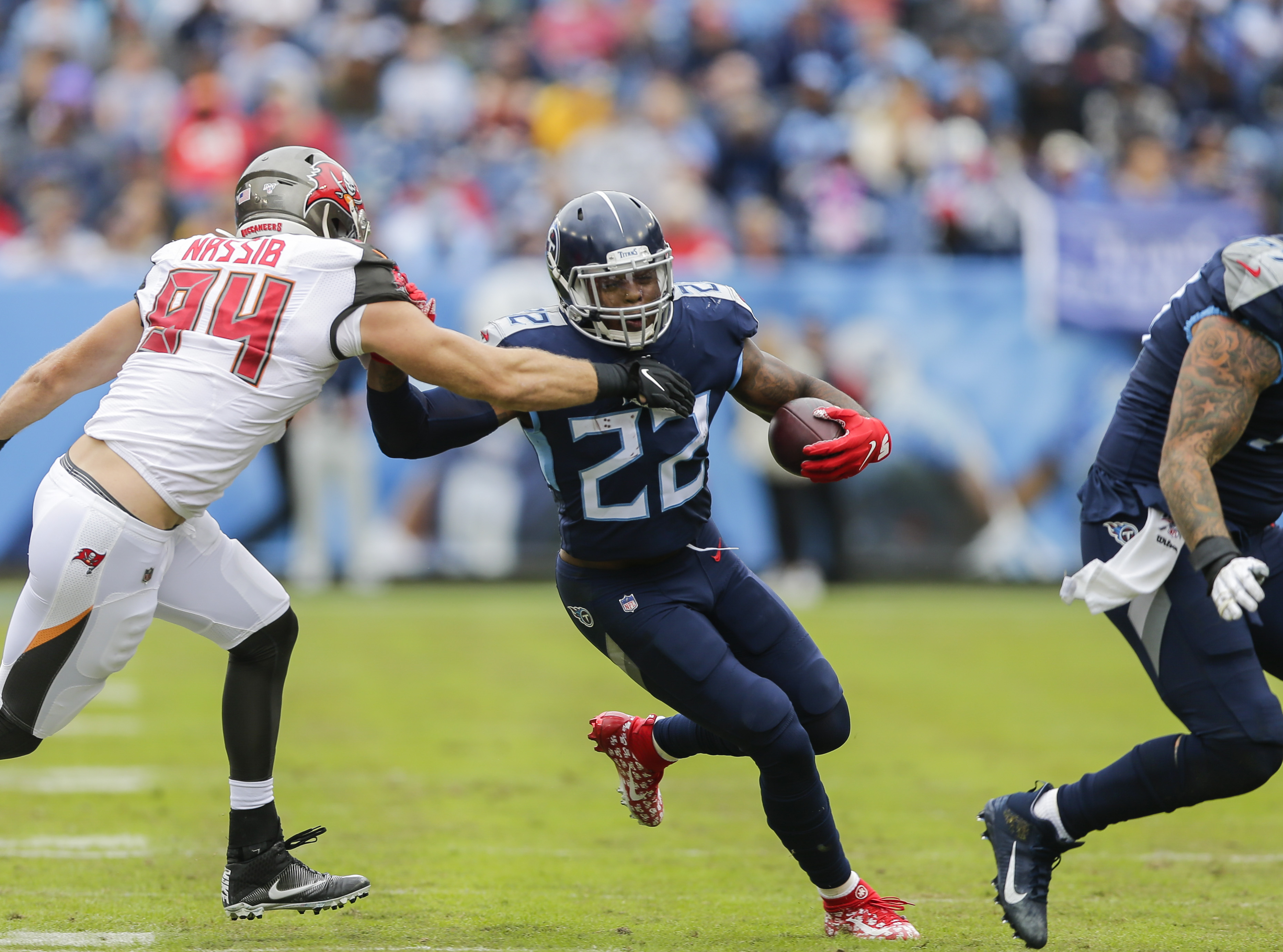 Tennessee Titans vs Tampa Bay Buccaneers in NFL preseason game photos