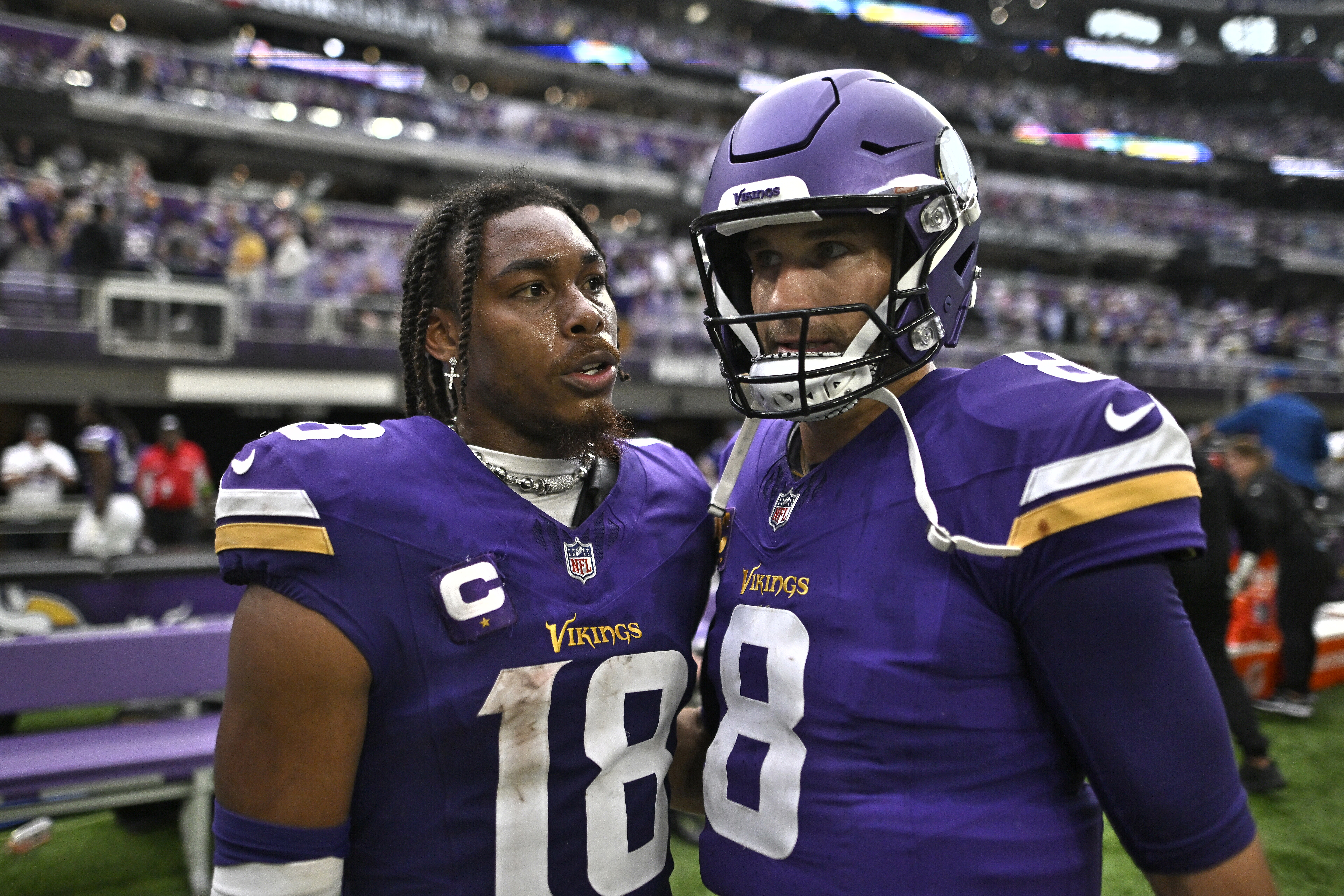 PFT Live: Vikings talk with Chris Tomasson, Lions/Cardinals