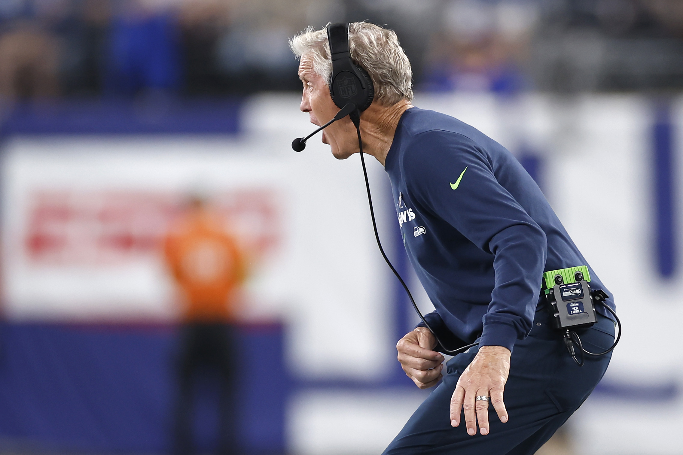 Seattle Seahawks wide receiver D'Wayne Eskridge makes a catch during NFL  football practice Tuesday, June 15, 2021, in Renton, Wash. (AP Photo/Ted S.  Warren Stock Photo - Alamy