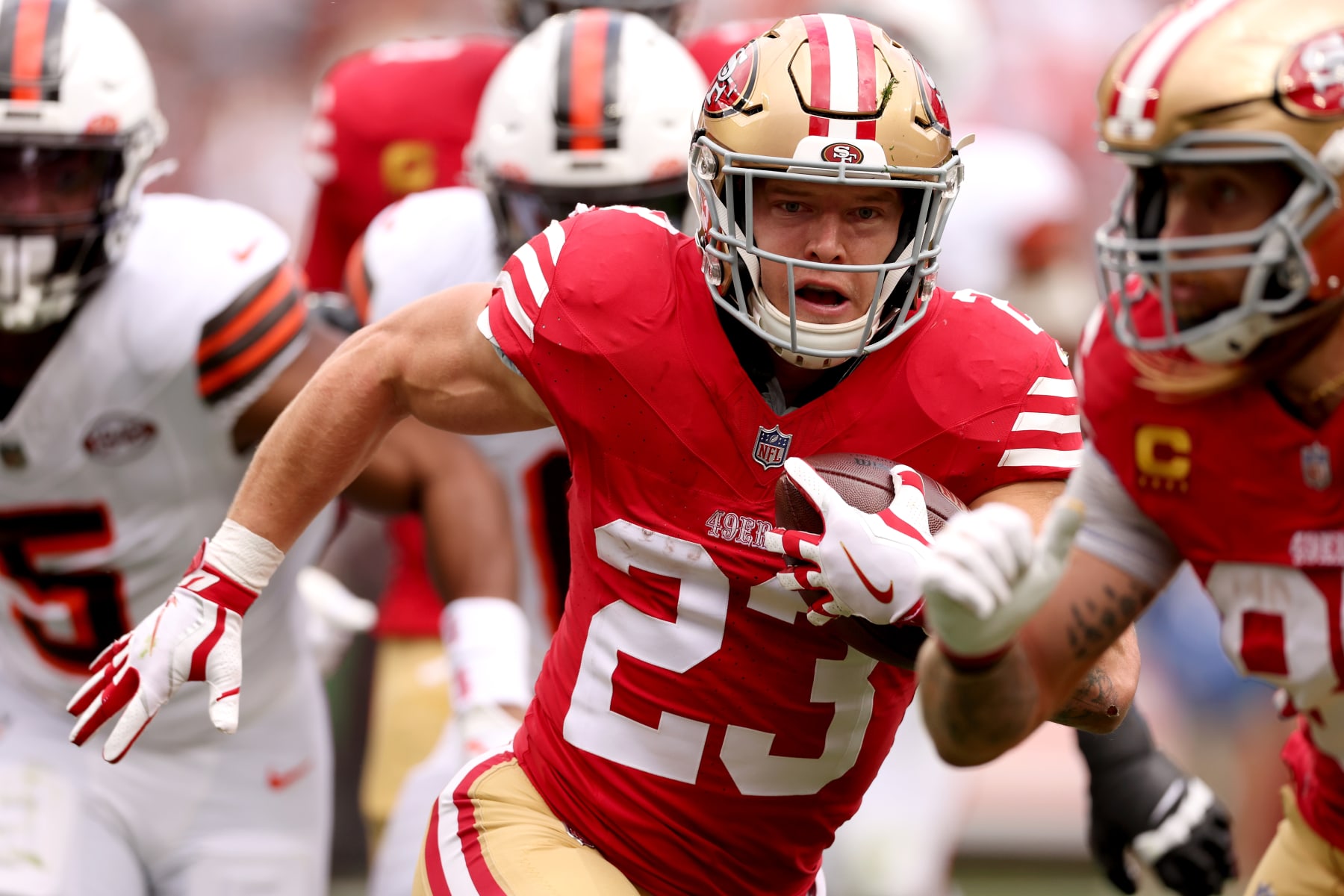 49ers RB Christian McCaffrey