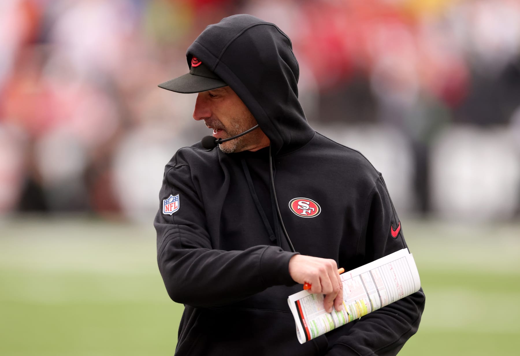 49ers head coach Kyle Shanahan