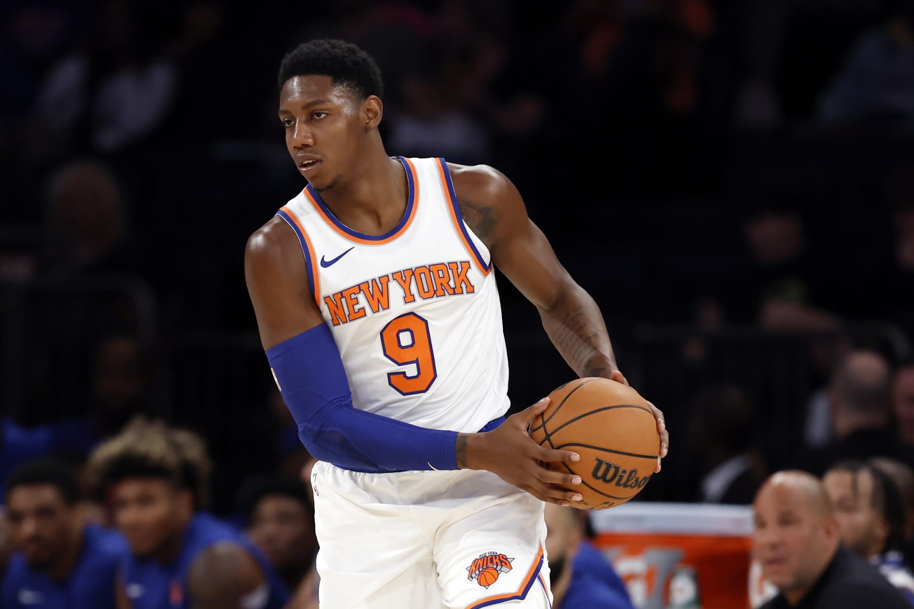 Derrick Rose New York Knicks 2023 Icon Edition Youth NBA Swingman